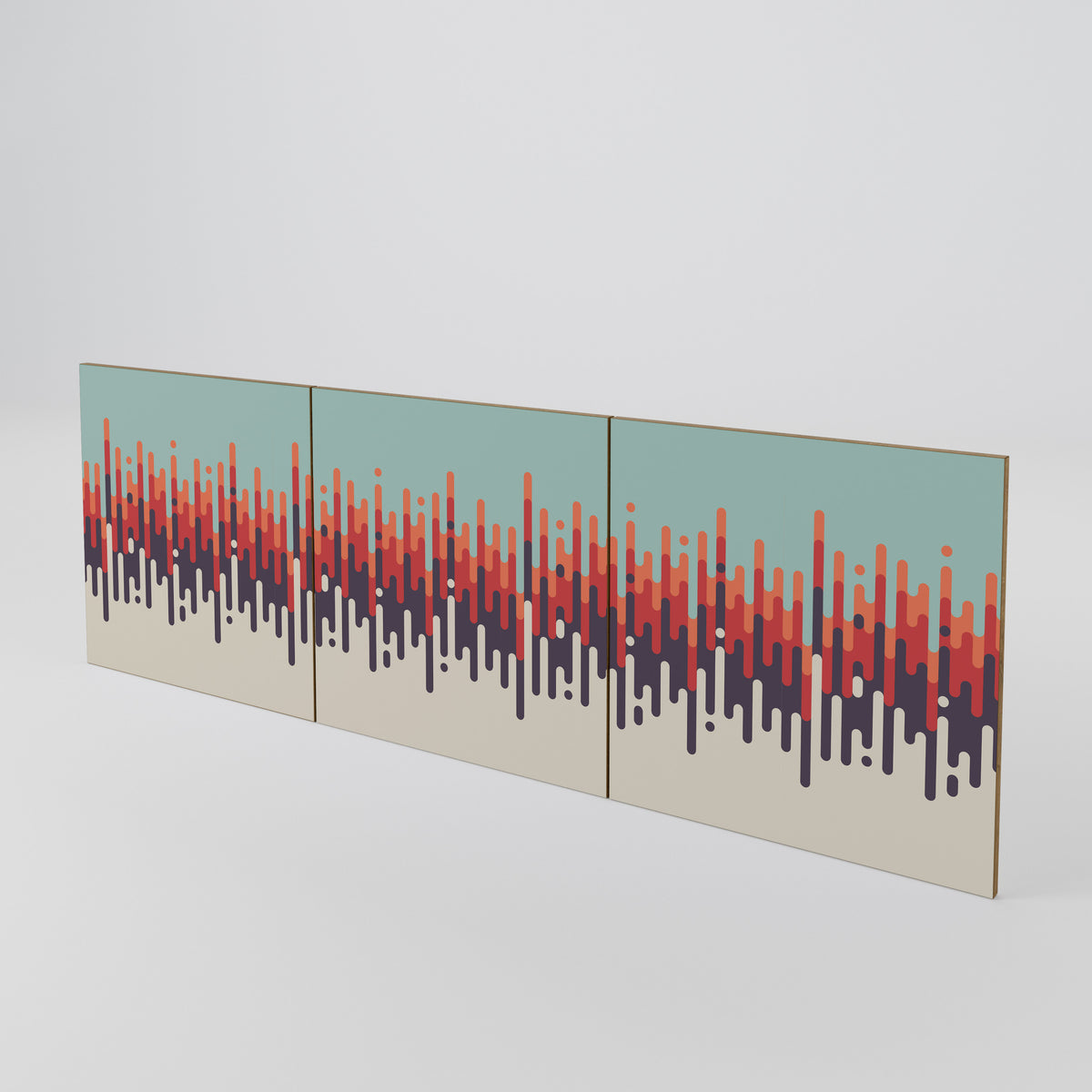CHROMA CONTOURS Luckset med 3 dörrar till sideboard