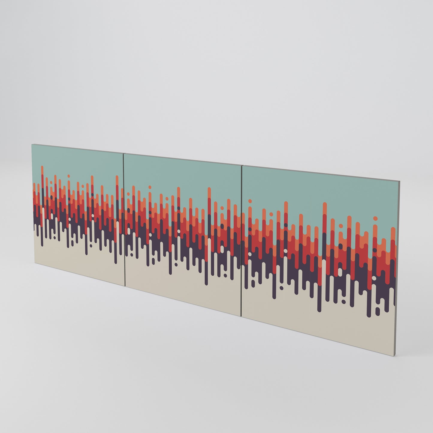 CHROMA CONTOURS Luckset med 3 dörrar till sideboard