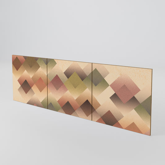 GEOMETRIC FUSION Luckset med 3 dörrar till sideboard