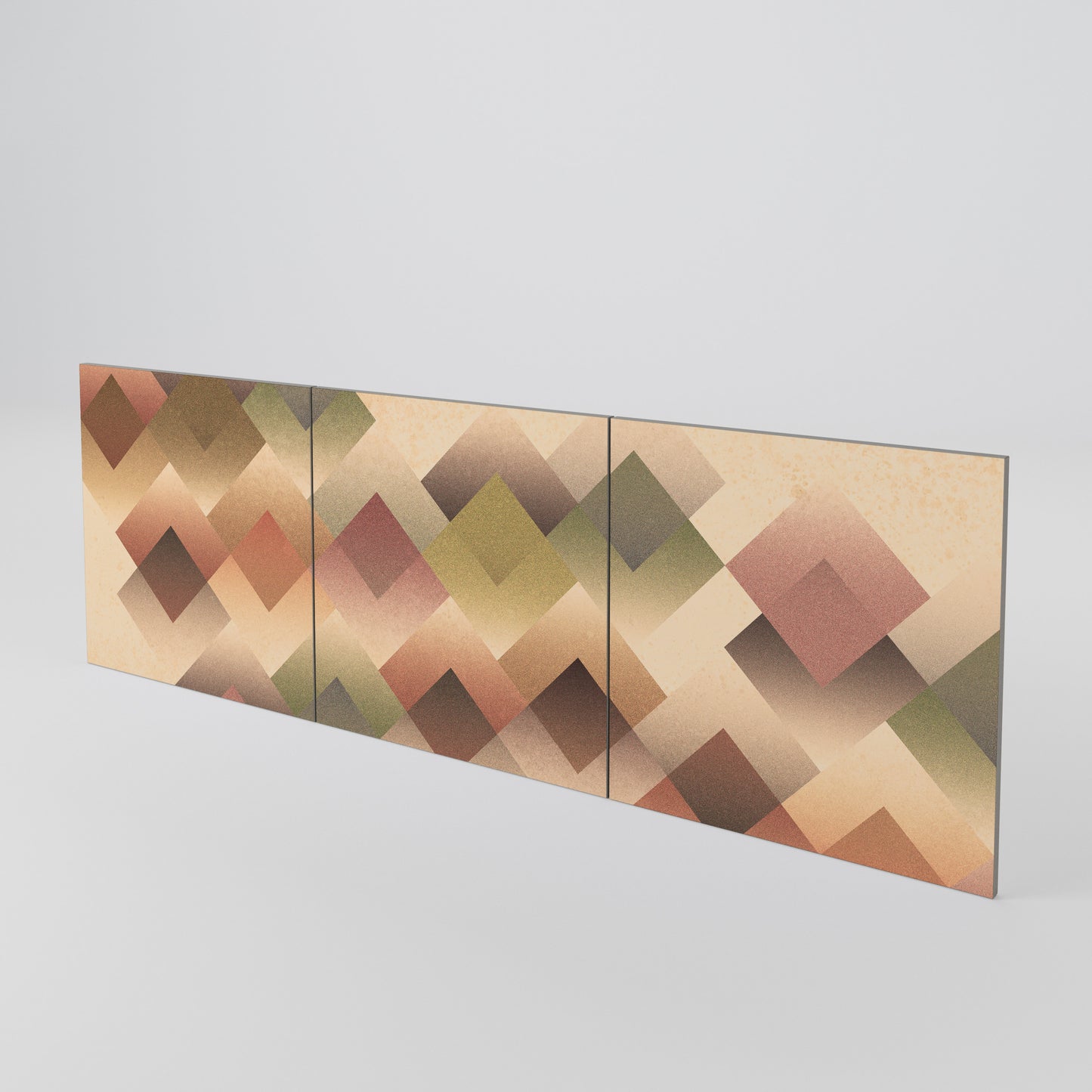 GEOMETRIC FUSION Luckset med 3 dörrar till sideboard