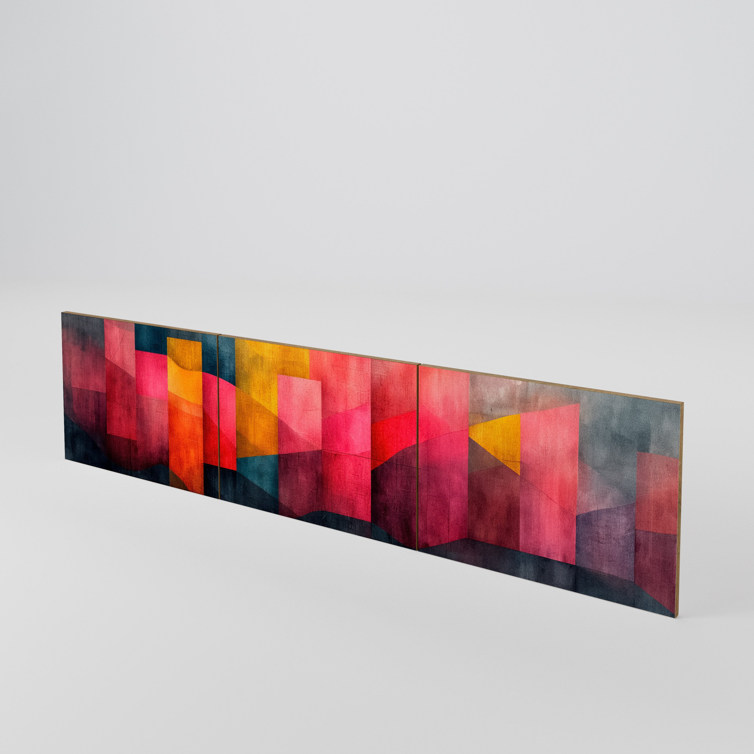 COLORFUL SOUNDS Luckset med 3 dörrar till TV-bänk