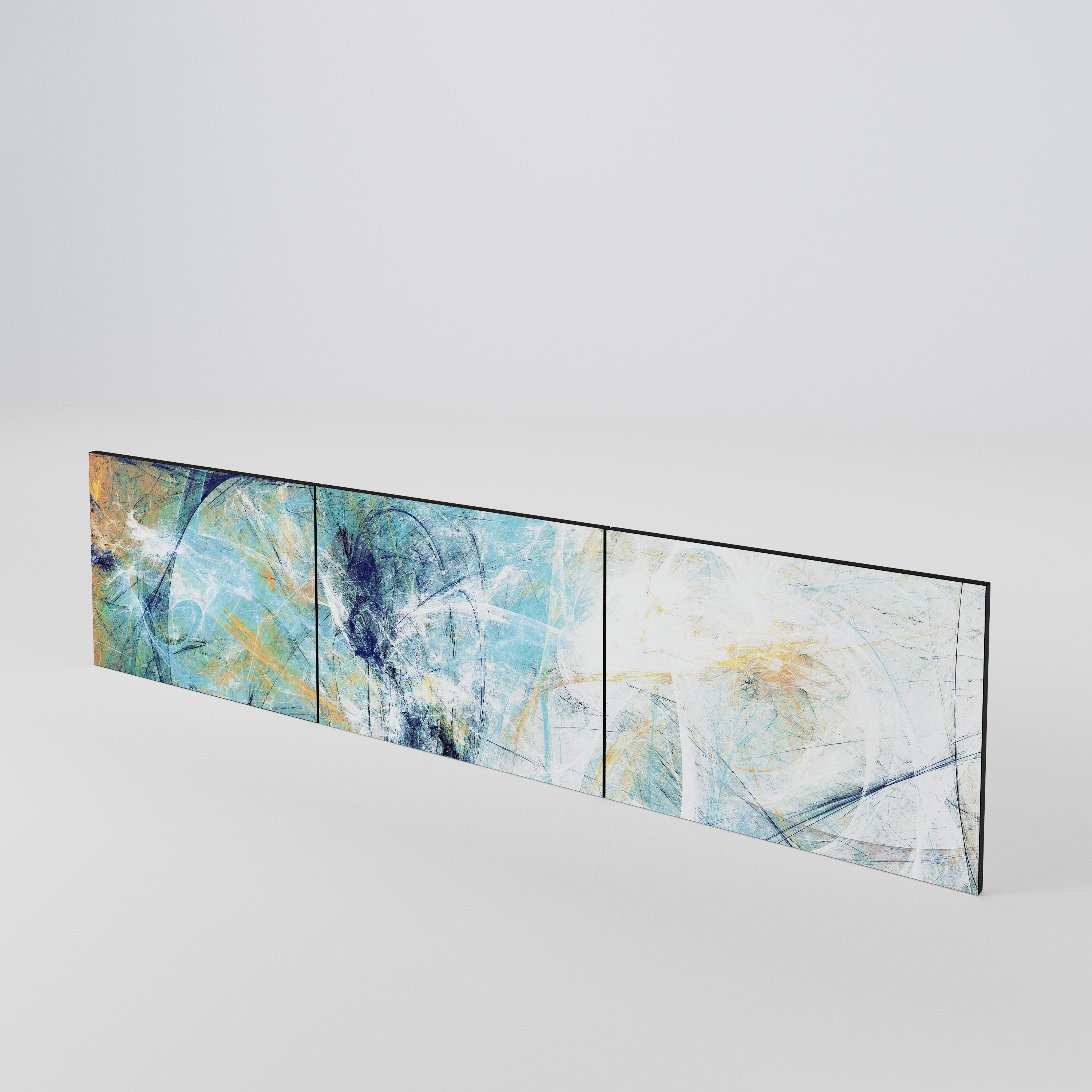 ABSTRACT THOUGHTS Luckset med 3 dörrar till TV-bänk