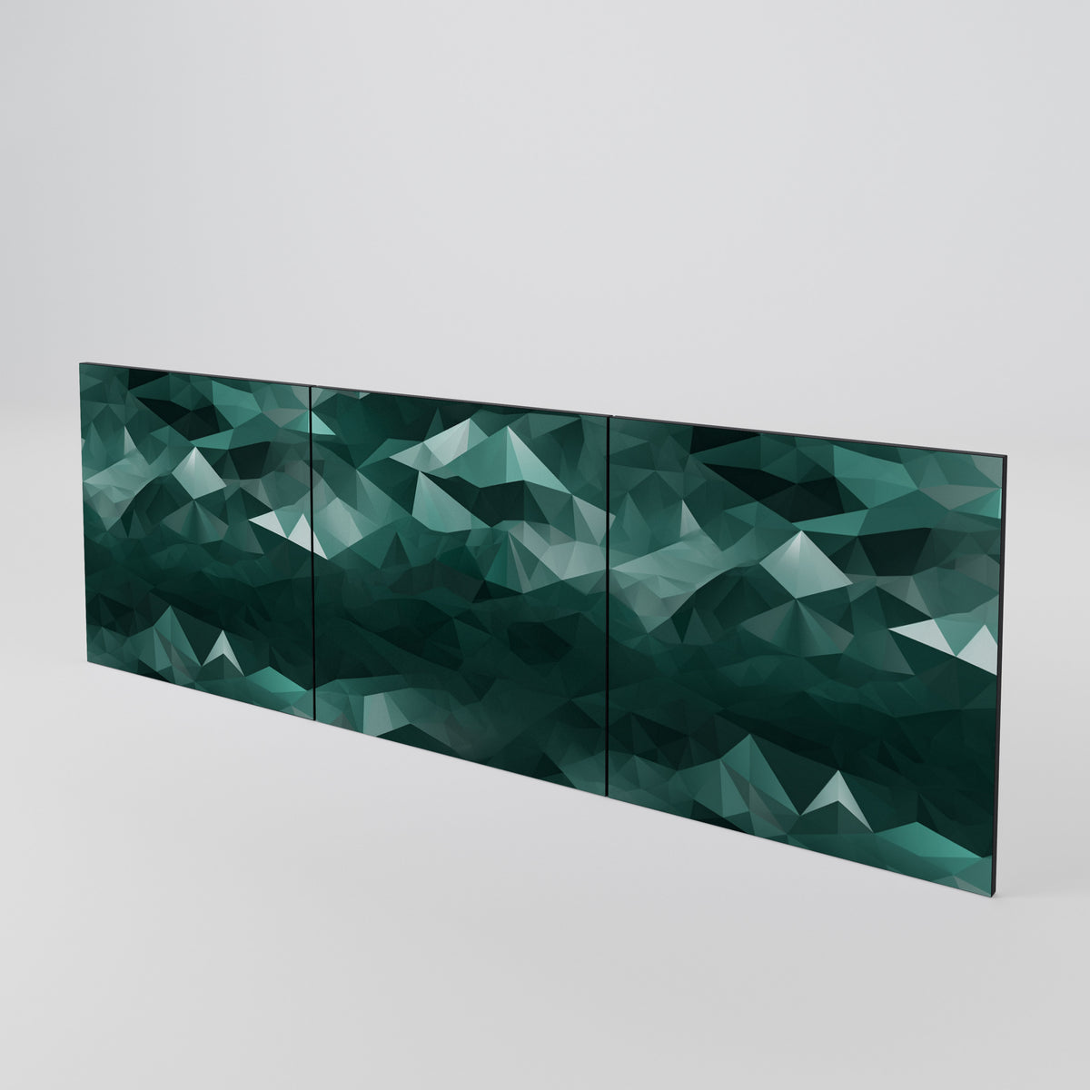 POLYGONAL FLOATING Luckset med 3 dörrar till sideboard
