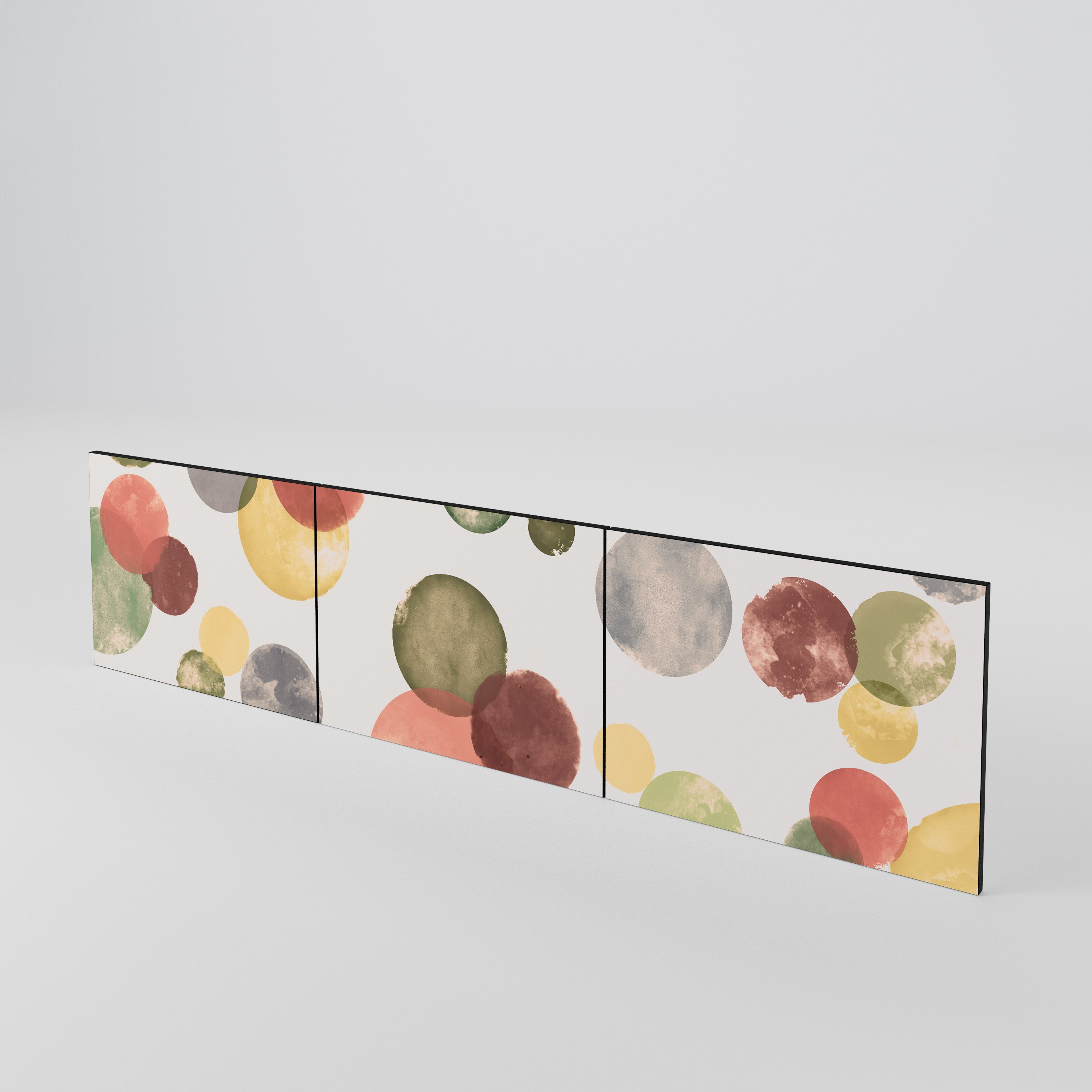 FLEETING HAPPINESS 3-Piece TV Cabinet Door Set