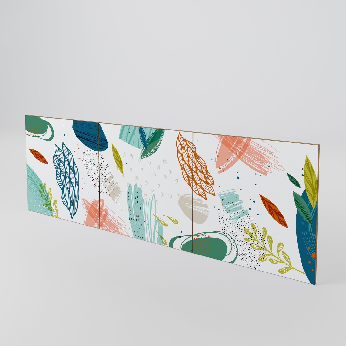 BOTANICAL HURRICANE Luckset med 3 dörrar till sideboard