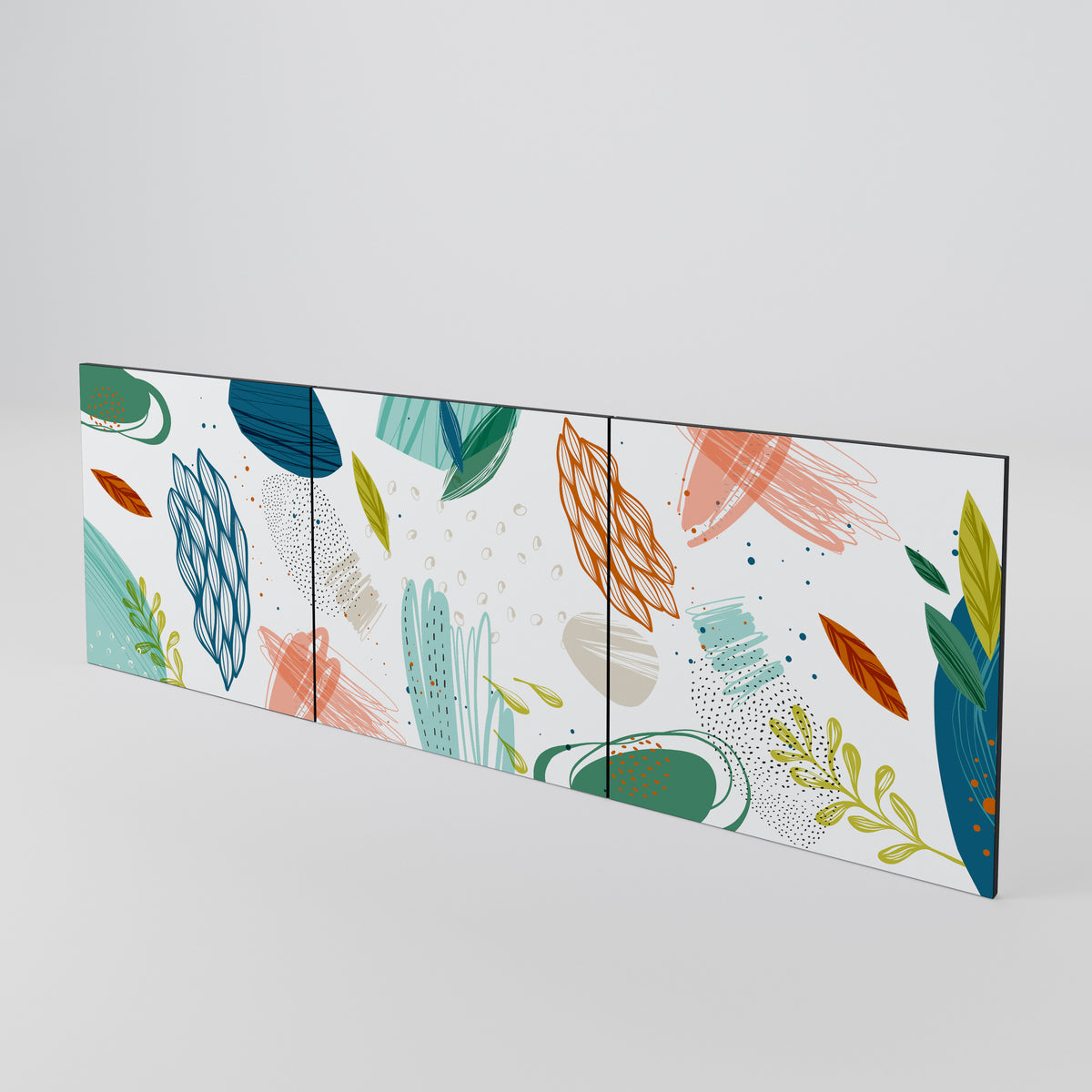 BOTANICAL HURRICANE Luckset med 3 dörrar till sideboard