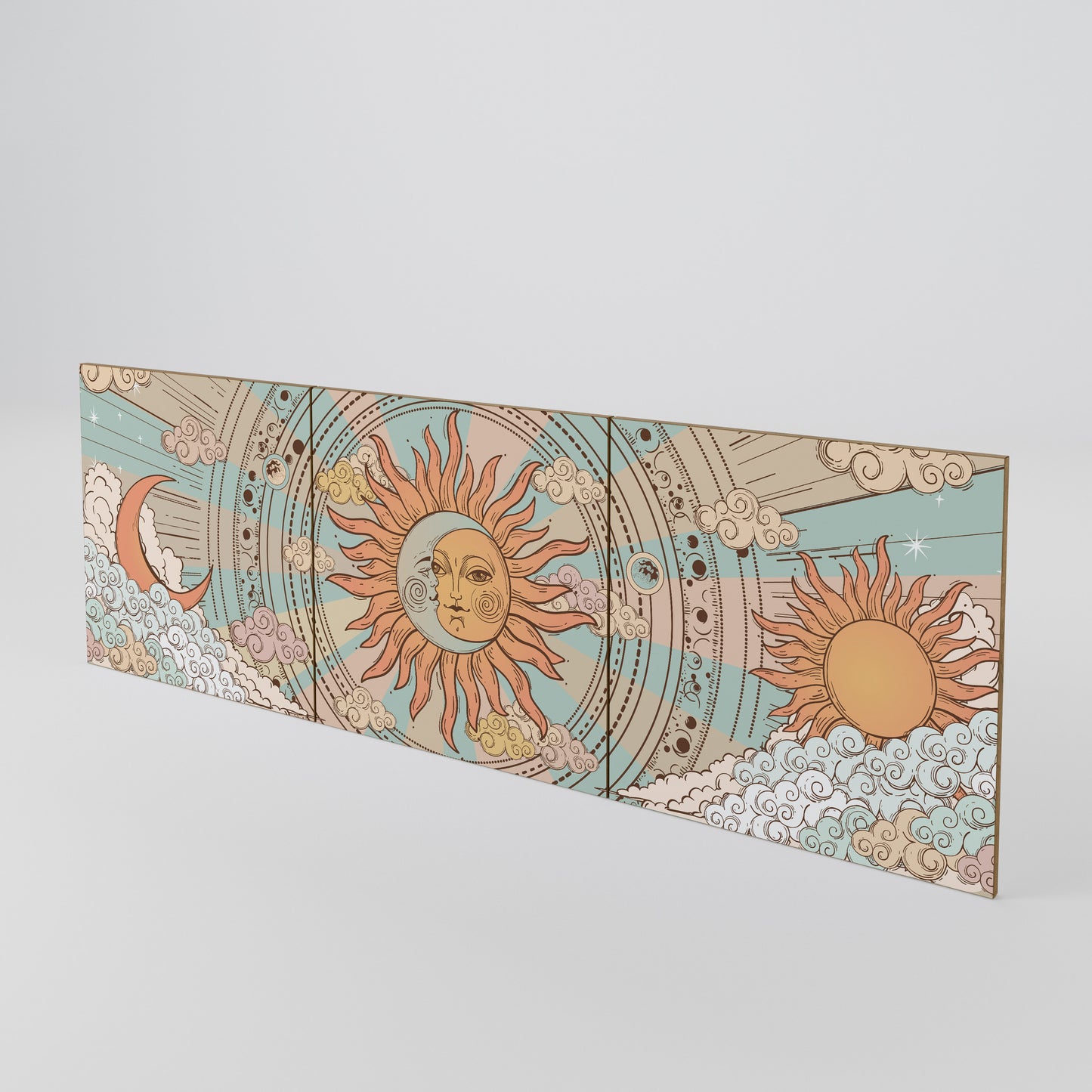 MYSTICAL STRUCTURE Luckset med 3 dörrar till sideboard