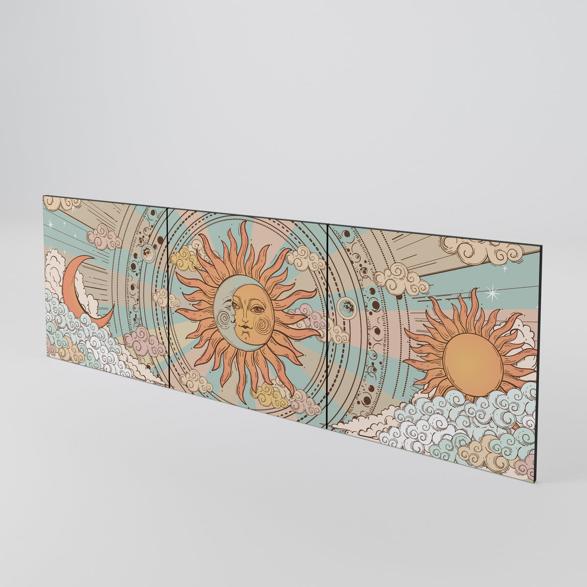 MYSTICAL STRUCTURE Luckset med 3 dörrar till sideboard