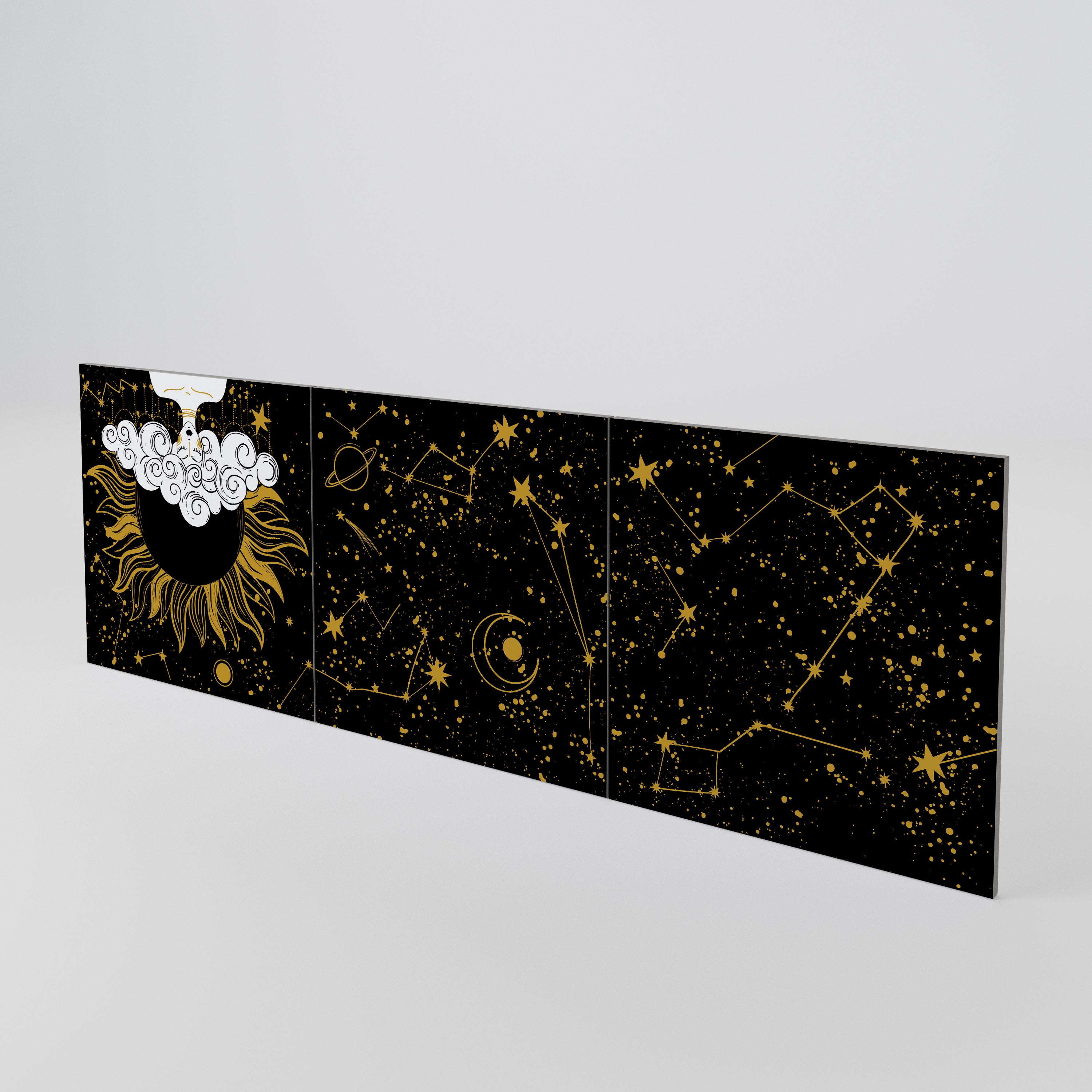 STELLAR CONSTELLATIONS 3-Piece Sideboard Door Set