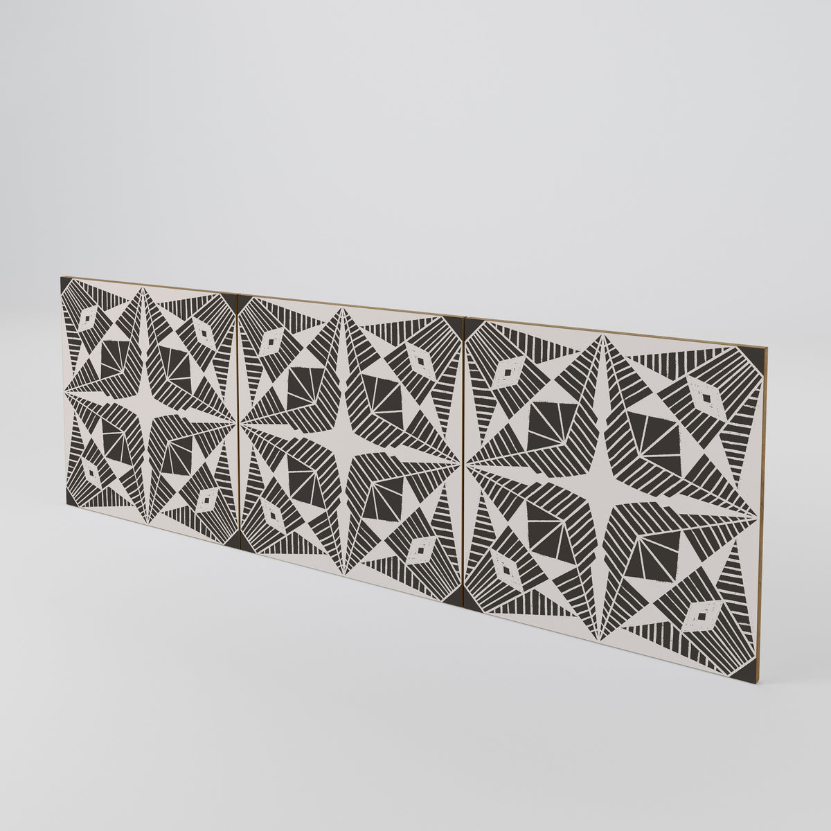MONOCHROME NEXUS Luckset med 3 dörrar till sideboard