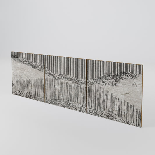 GRAIN LINES Luckset med 3 dörrar till sideboard