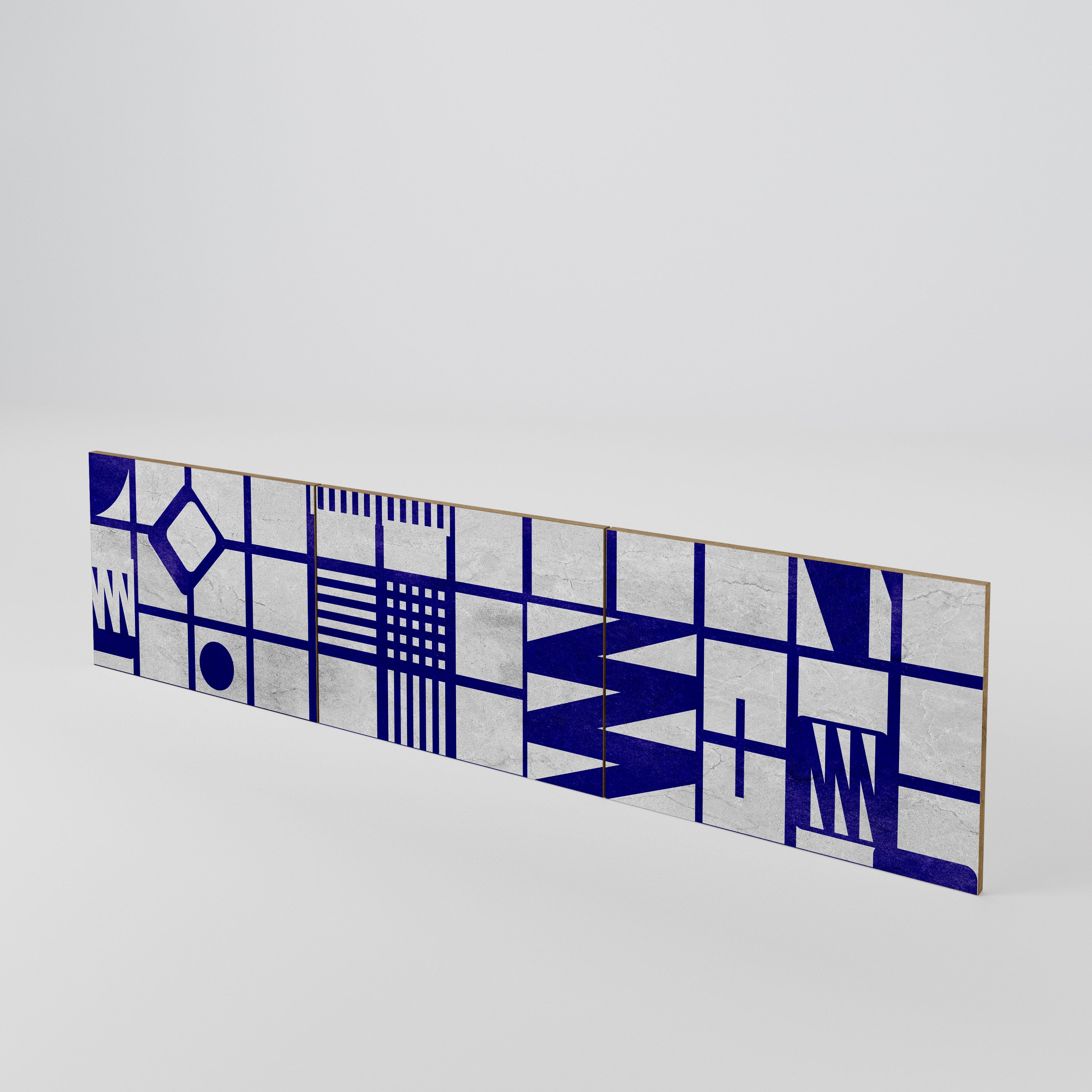 THE RIGHT PLACES 3-Piece TV Cabinet Door Set