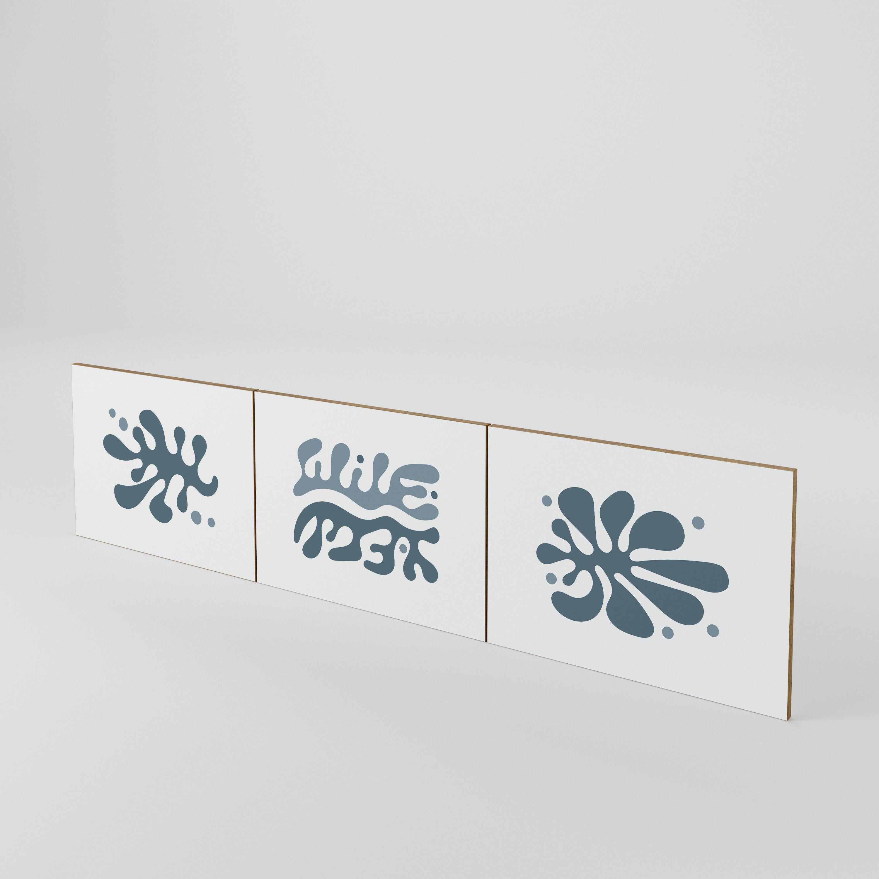 WONDERLAND VEGETATION 3-delat TV-skåpsset med dörrar