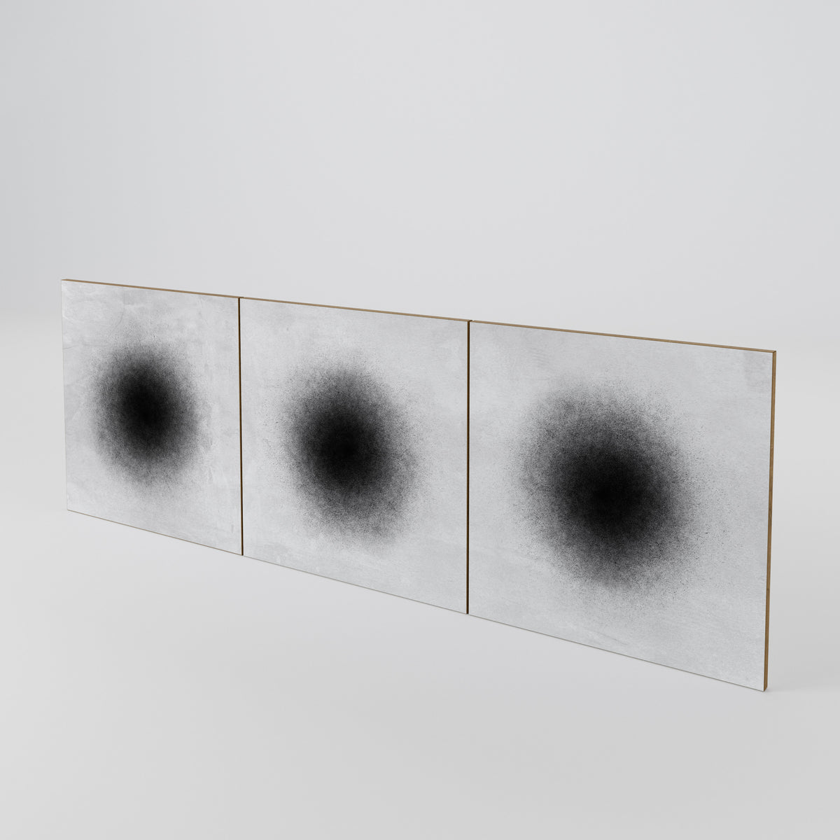 BLACK HOLE Luckset med 3 dörrar till sideboard