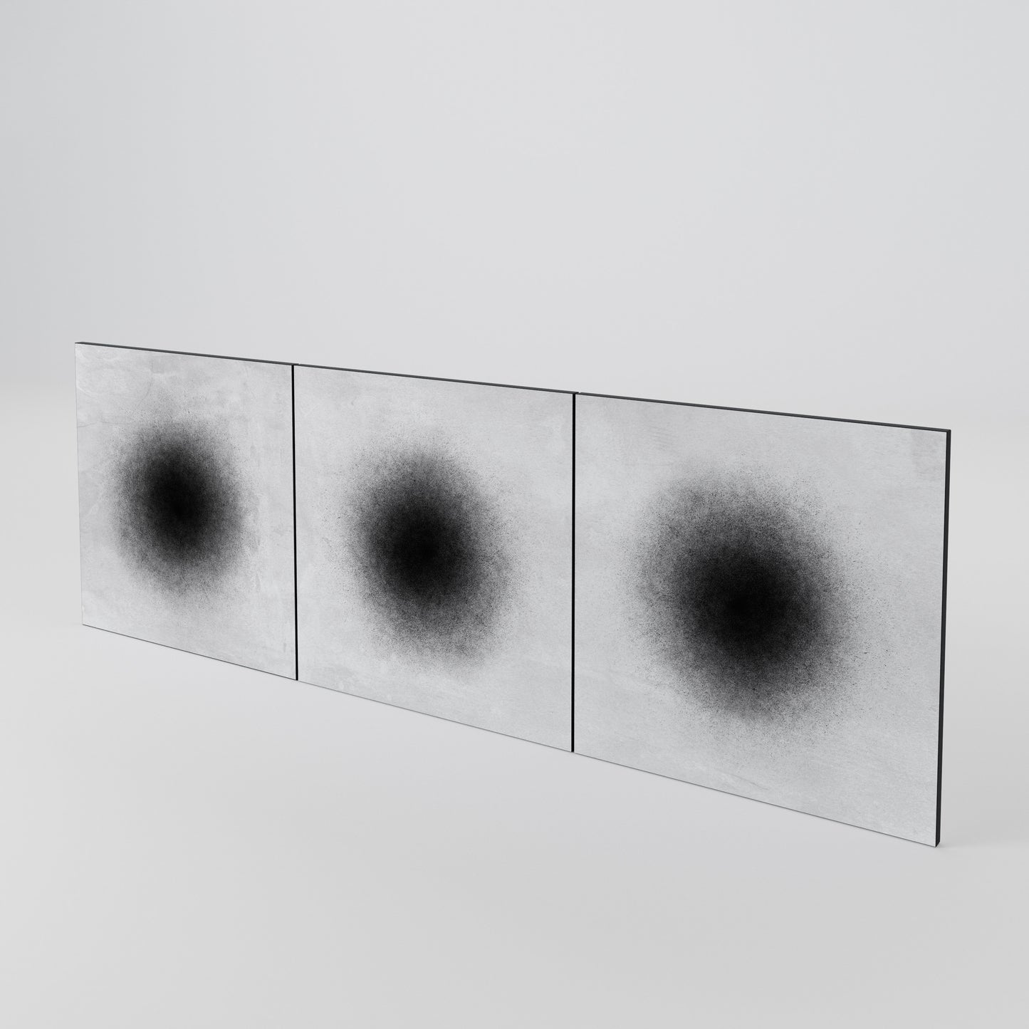 BLACK HOLE Luckset med 3 dörrar till sideboard