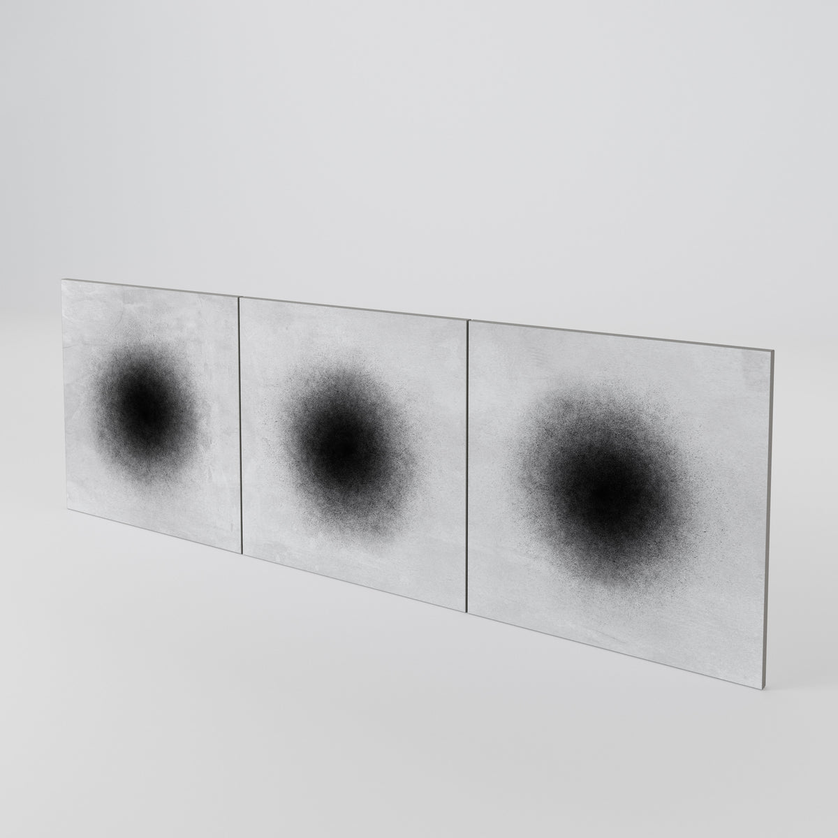 BLACK HOLE Luckset med 3 dörrar till sideboard