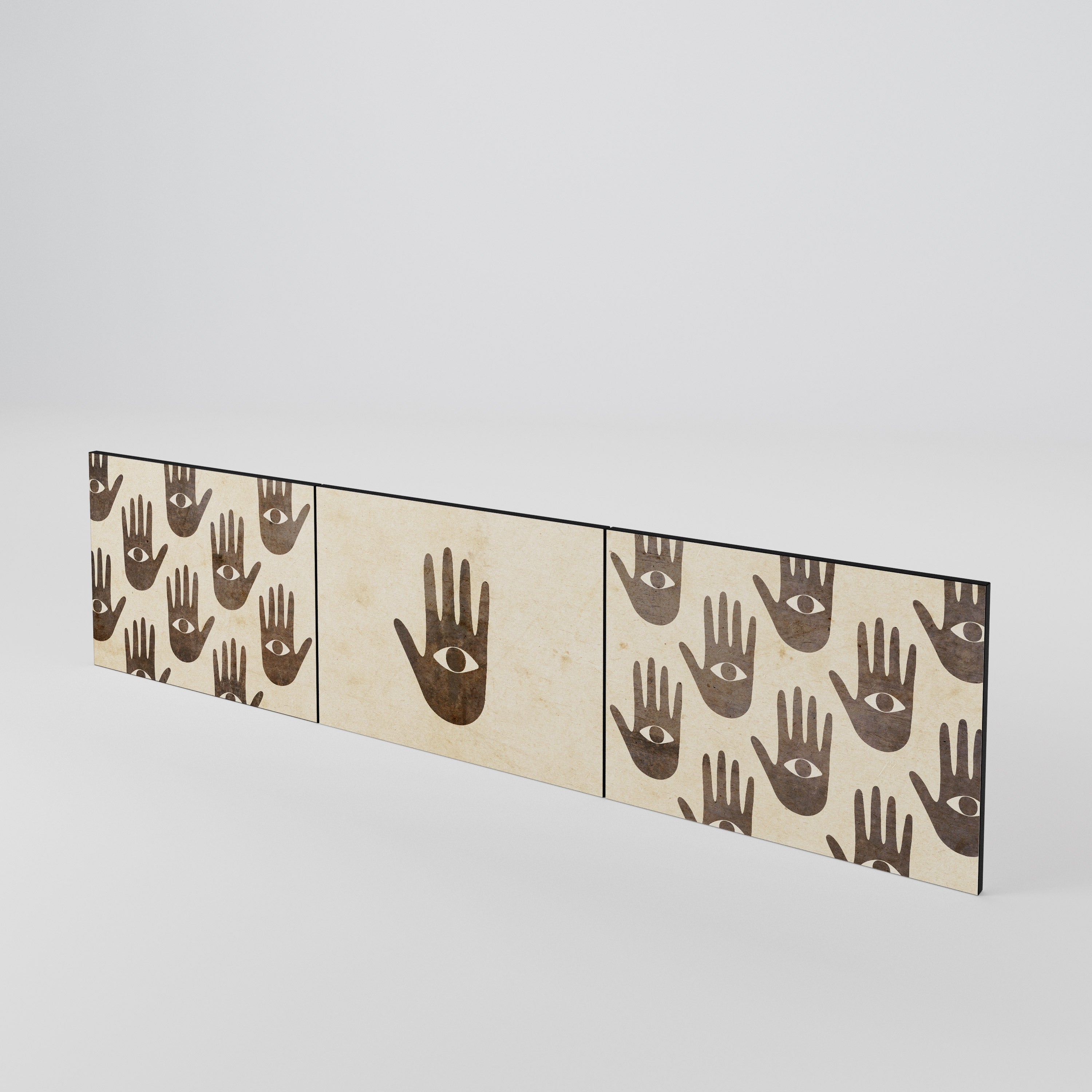 SEE MORE 3-Piece TV Cabinet Door Set