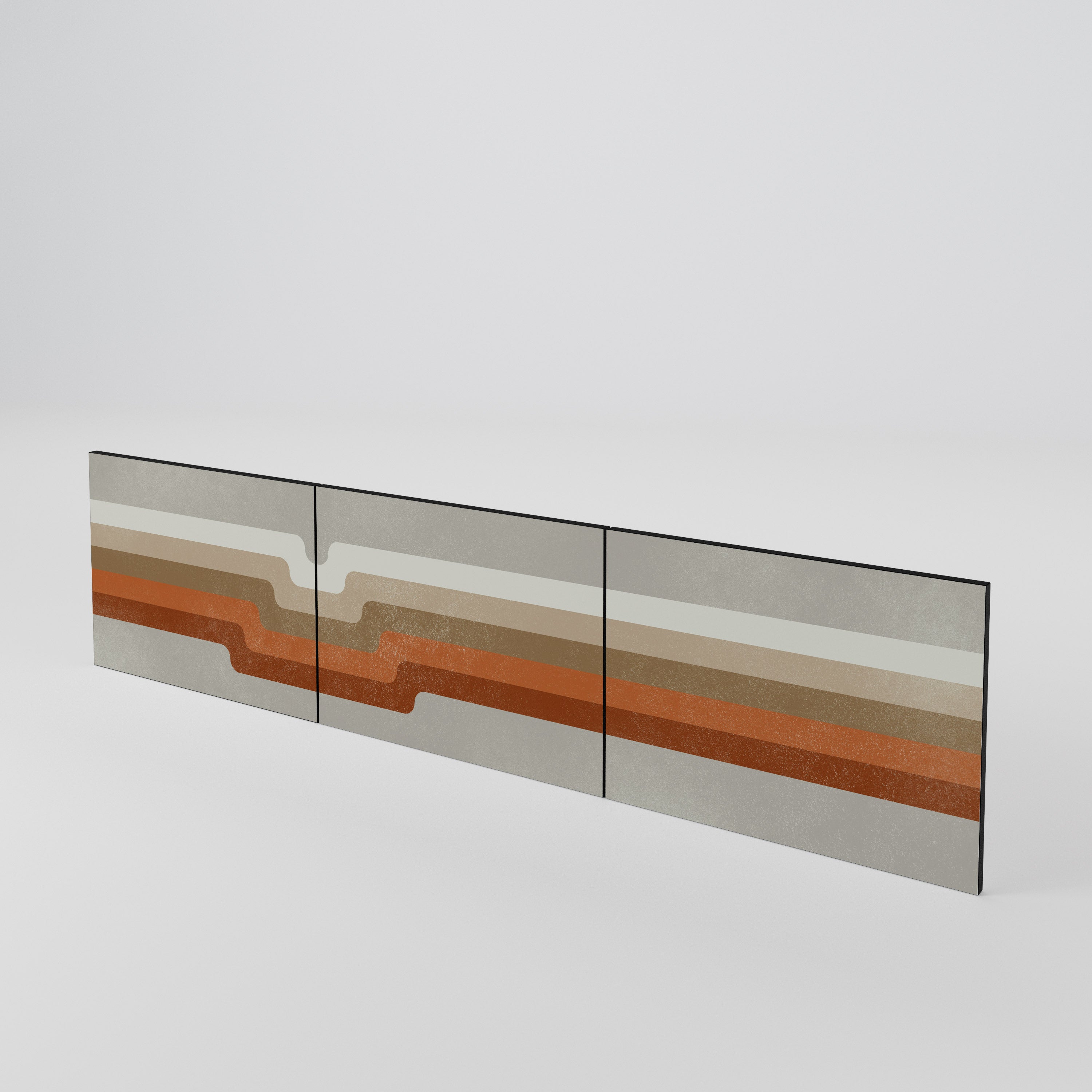 PECULIAR TRAIL 3-Piece TV Cabinet Door Set