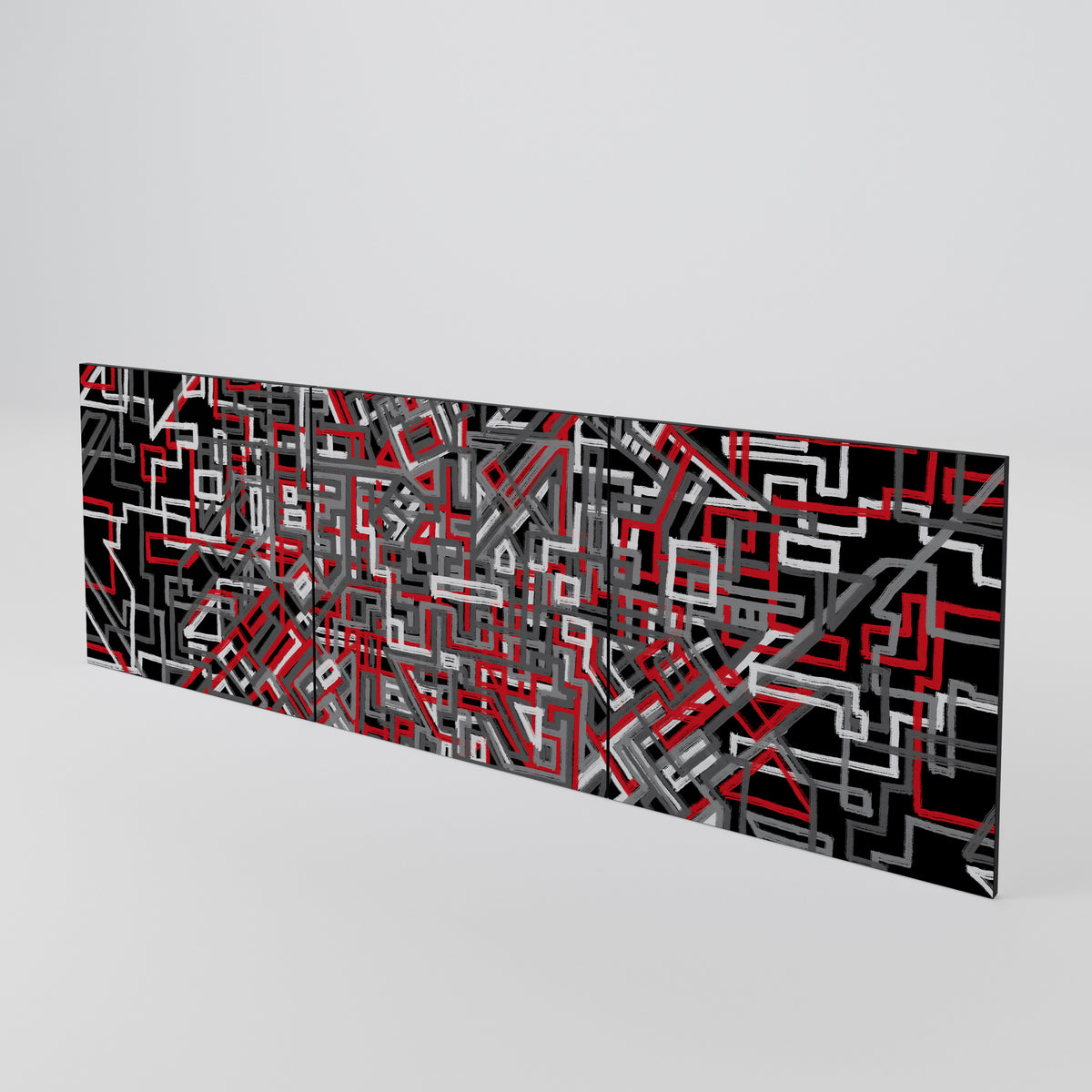 BROKEN LINES Luckset med 3 dörrar till sideboard
