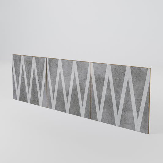 SOLID ZIG ZAG Luckset med 3 dörrar till sideboard