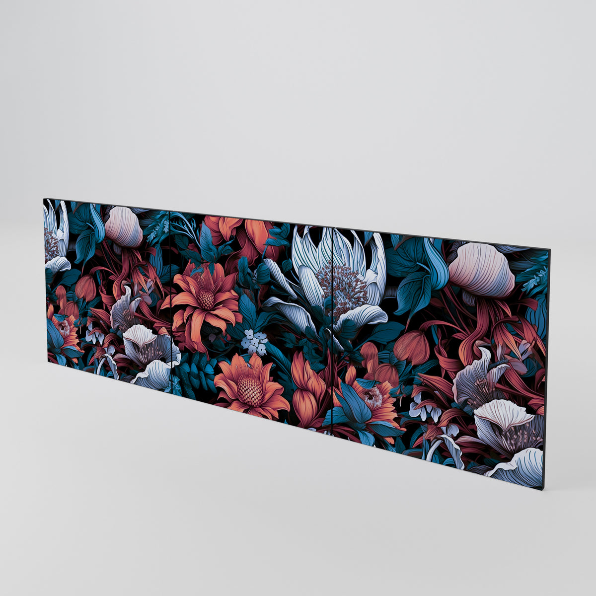 ETHEREAL BLOSSOMS Luckset med 3 dörrar till sideboard