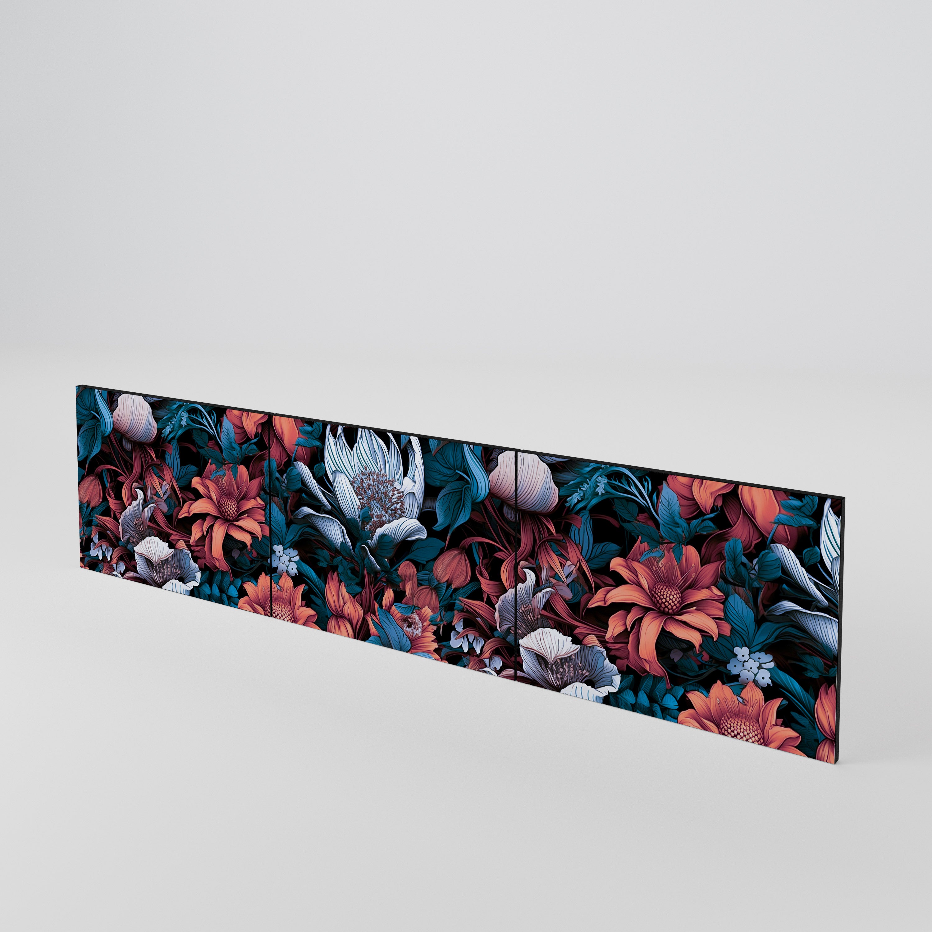 ETHEREAL BLOSSOMS 3-Piece TV Cabinet Door Set
