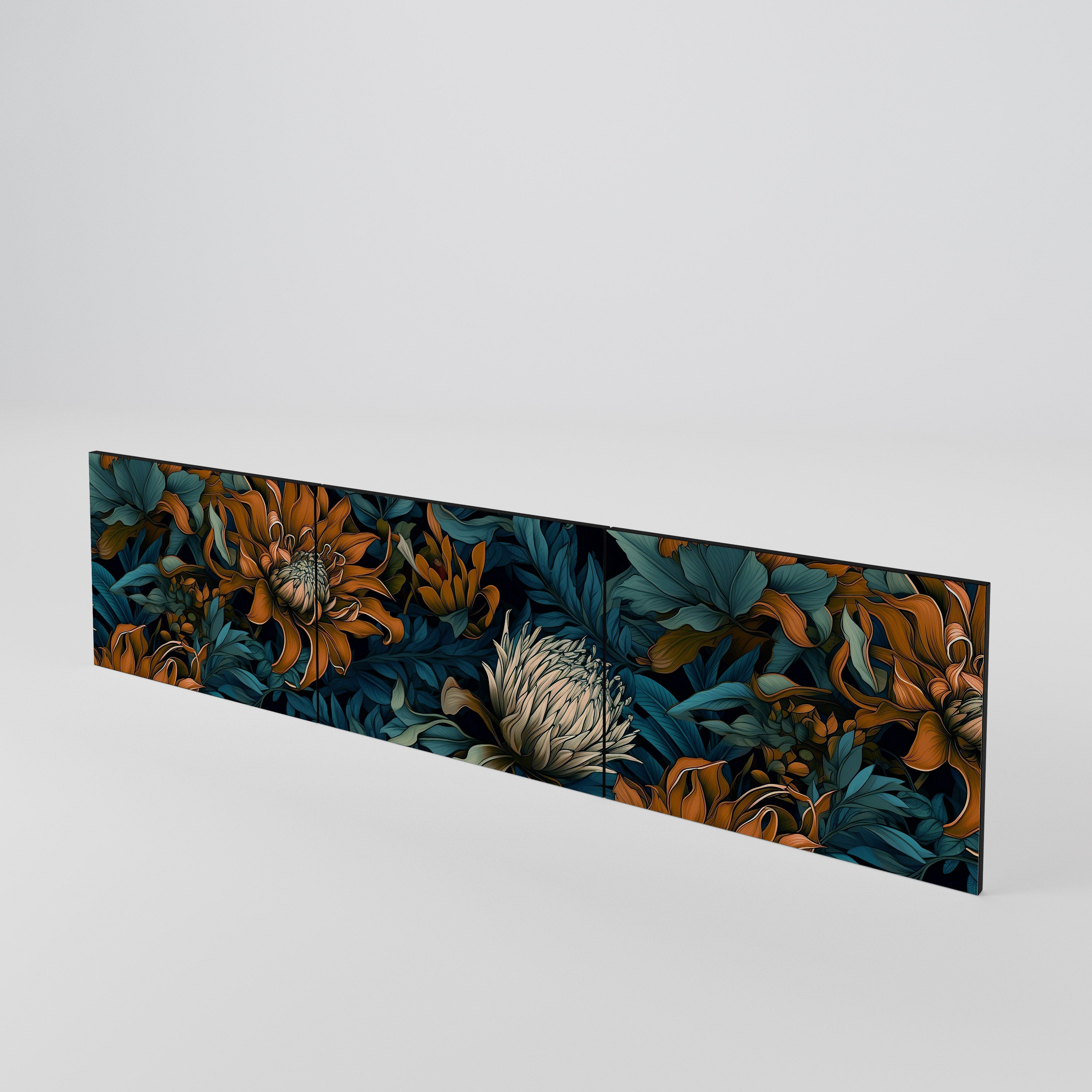 MORNING BLOOM 3-Piece TV Cabinet Door Set