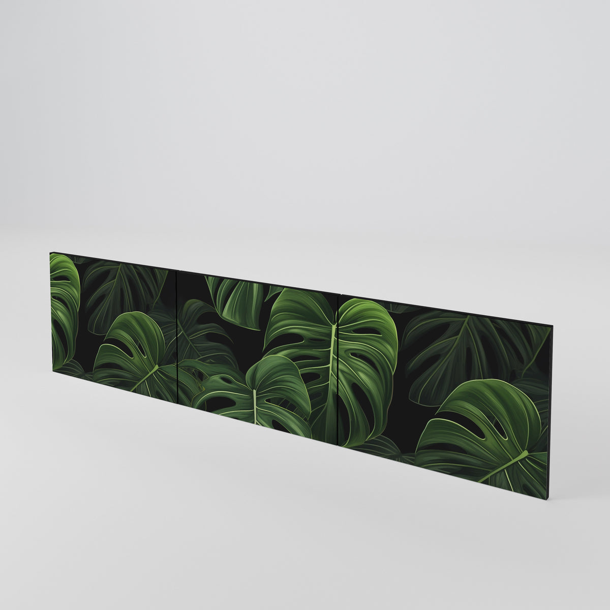 INFINITE MONSTERA Luckset med 3 dörrar till TV-bänk
