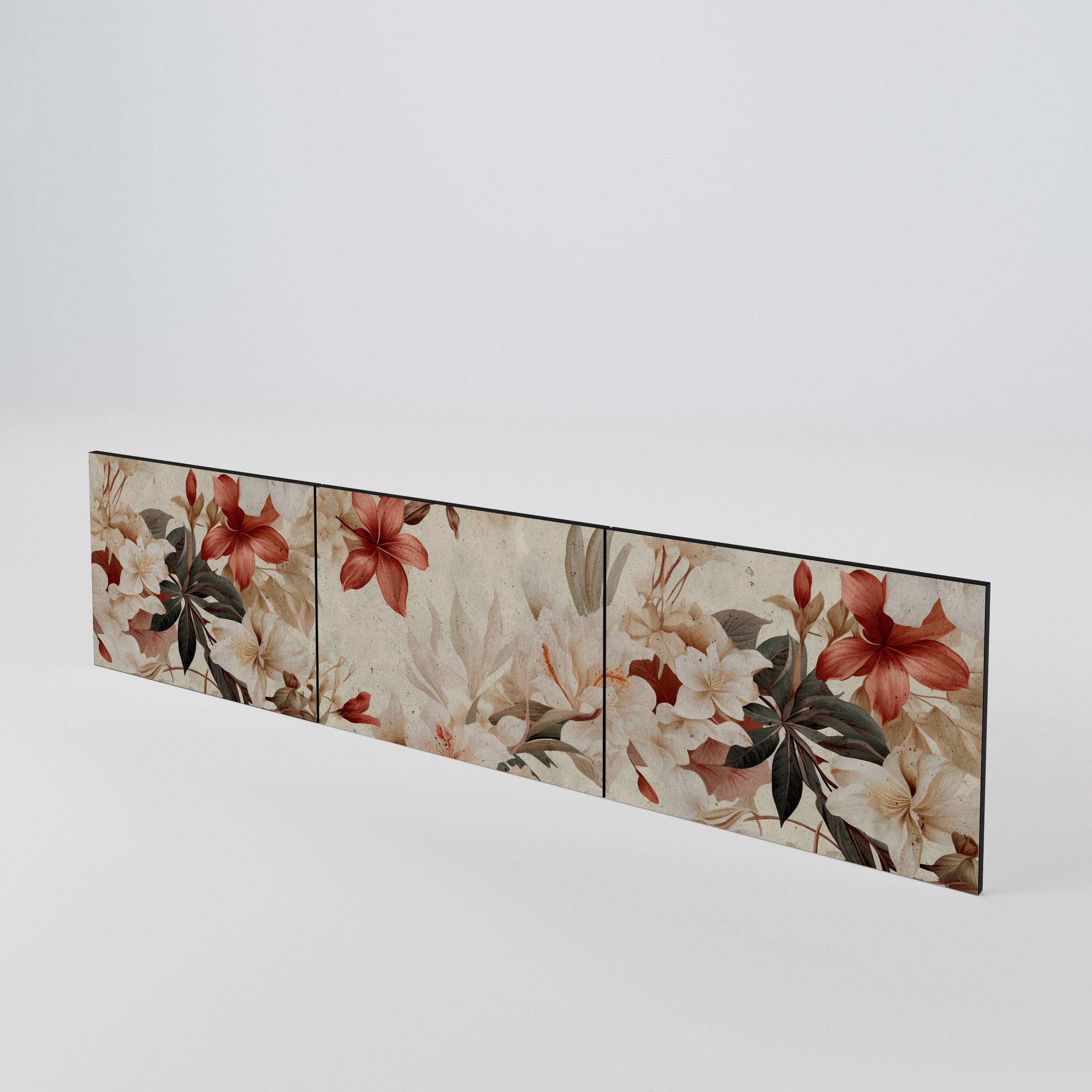 PETAL HARMONY 3-Piece TV Cabinet Door Set