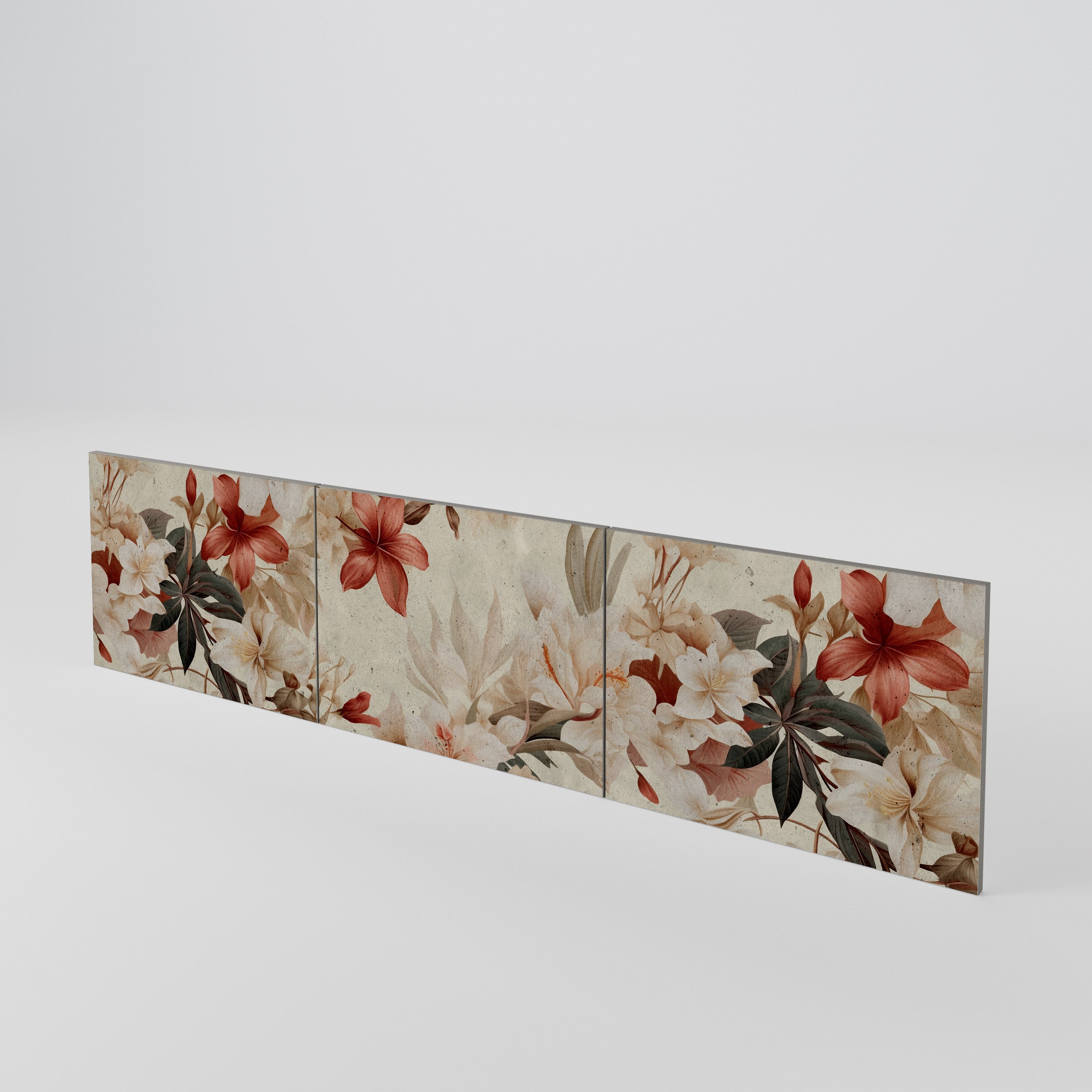 PETAL HARMONY 3-Piece TV Cabinet Door Set