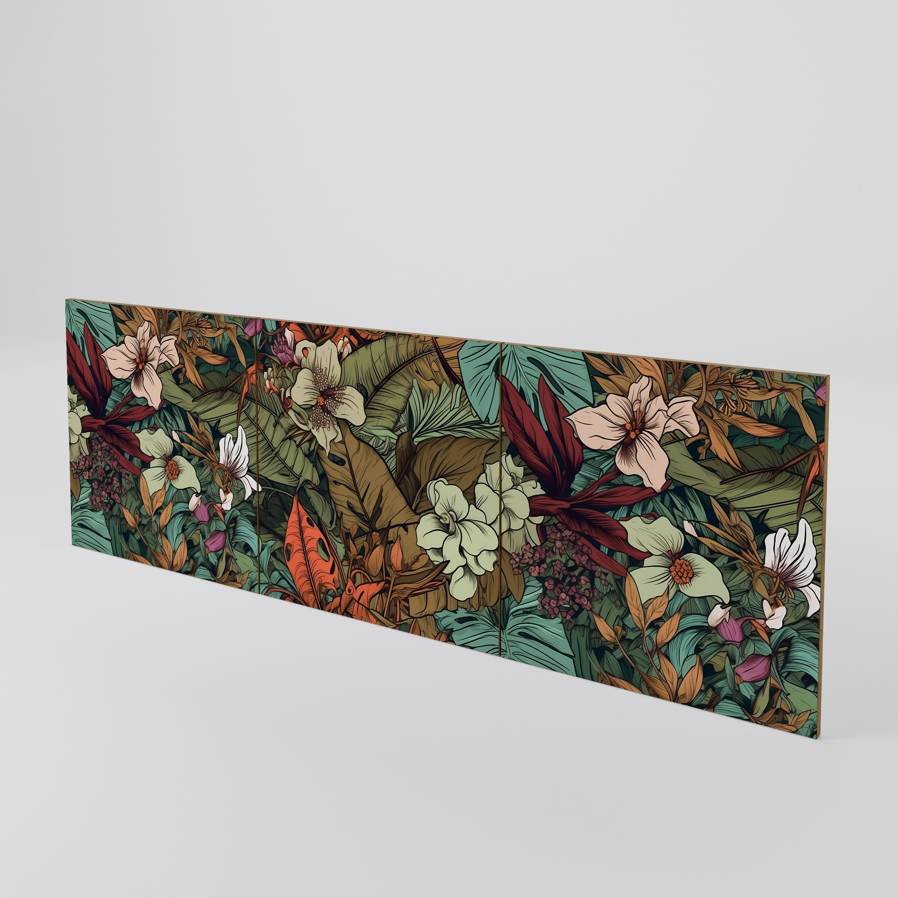 BOTANICAL EMERGENCE 3-Piece Sideboard Door Set