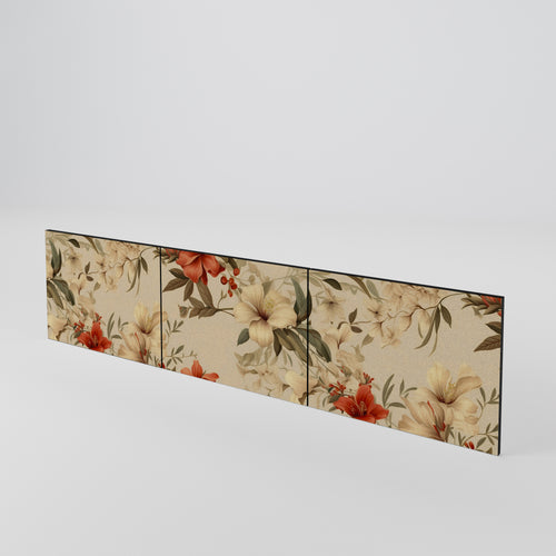 BLOOMING HARMONY 3-Piece TV Cabinet Door Set