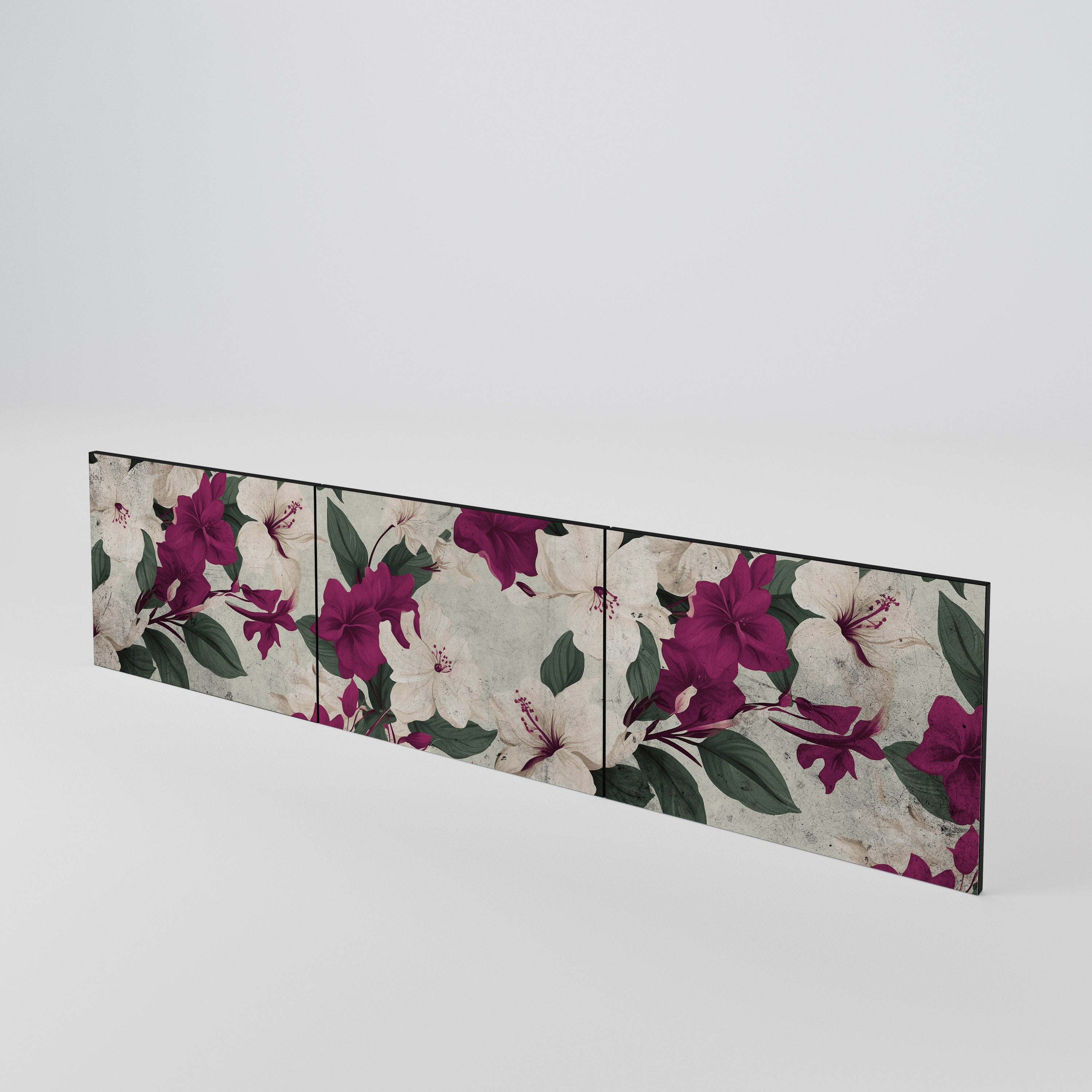 FLOWERET DREAM 3-Piece TV Cabinet Door Set