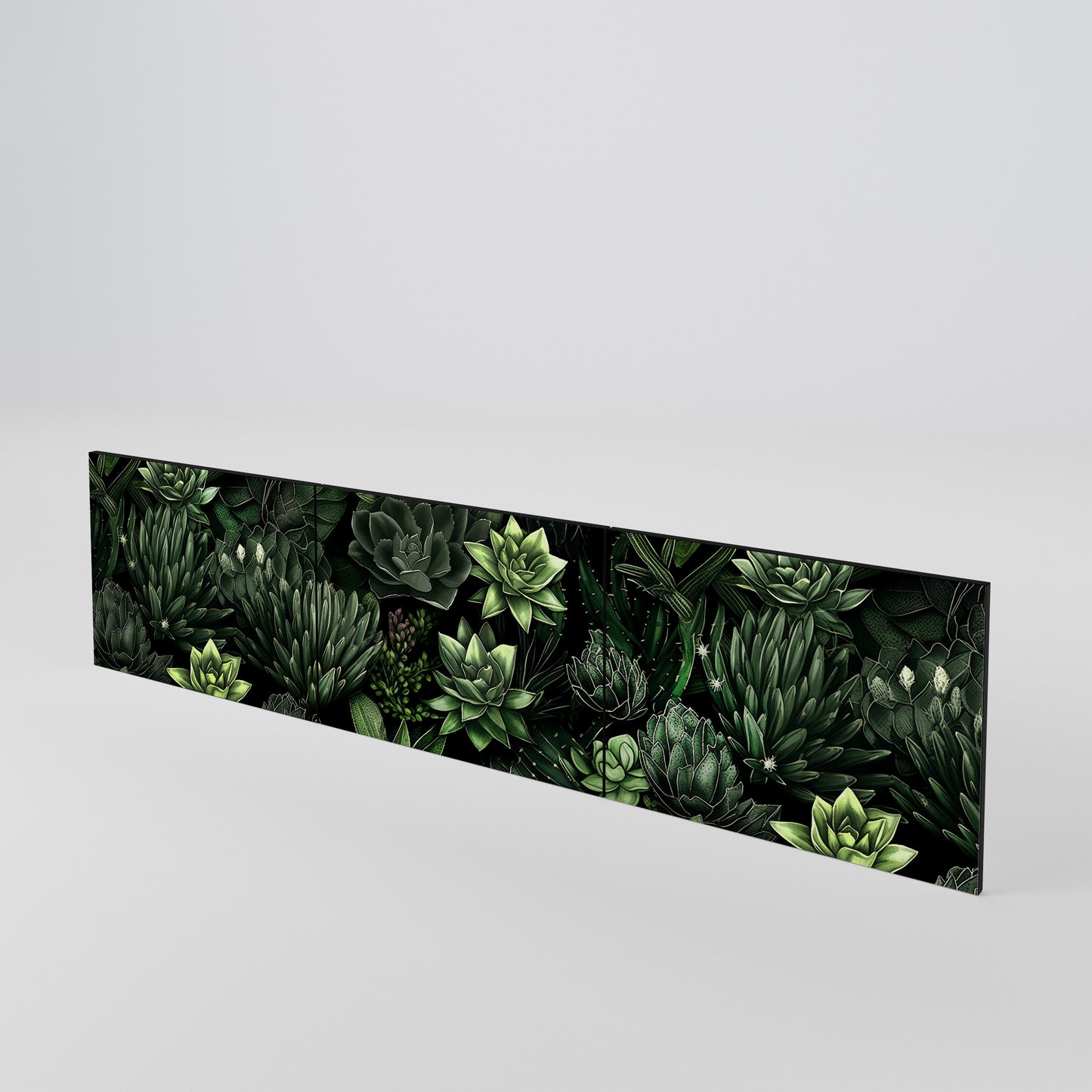 SUCCULENT JUNGLE Luckset med 3 dörrar till TV-bänk