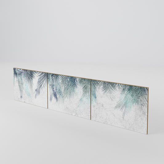 PALM VEIL 3-Piece TV Cabinet Door Set