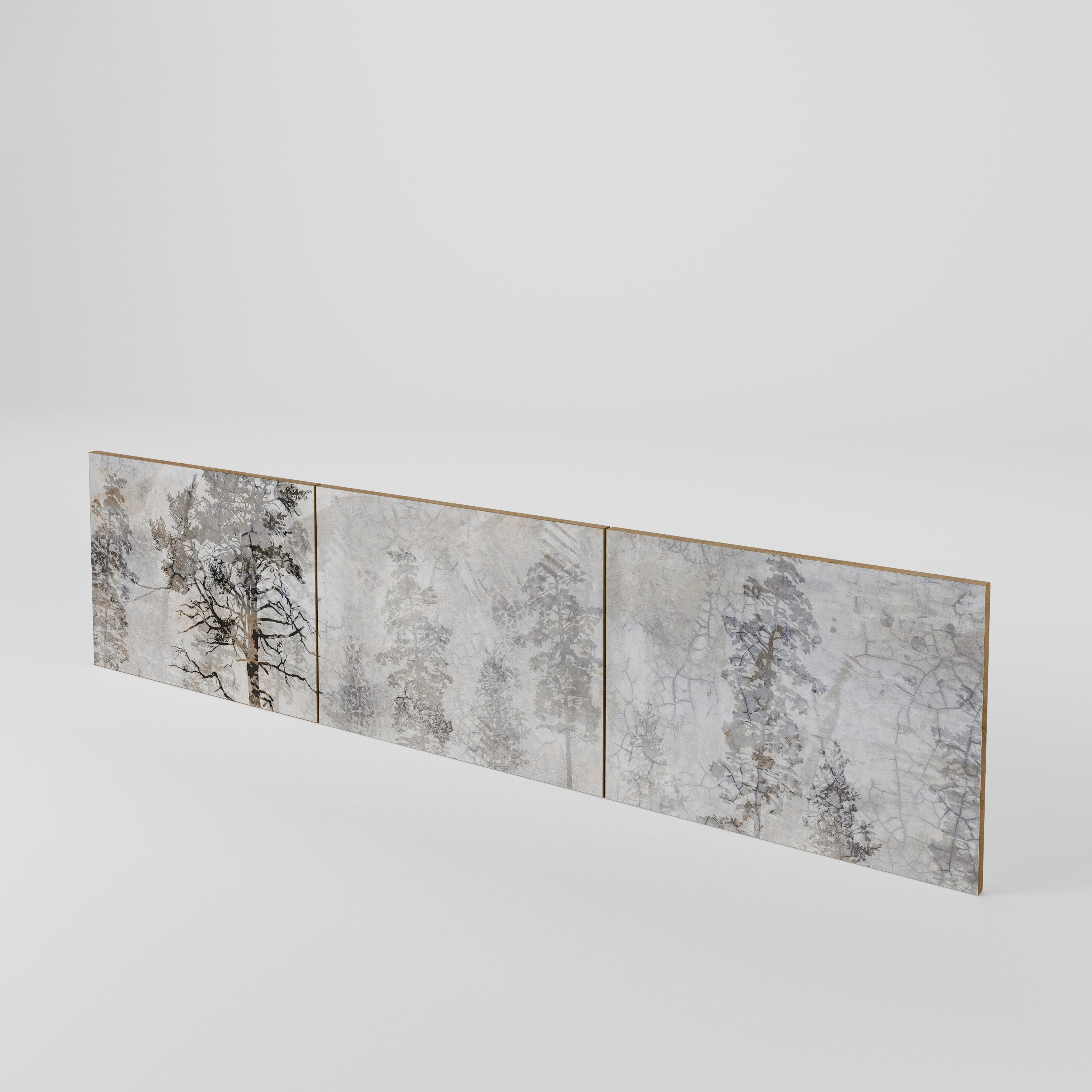 FADE IN THE TREES 3-Piece TV Cabinet Door Set