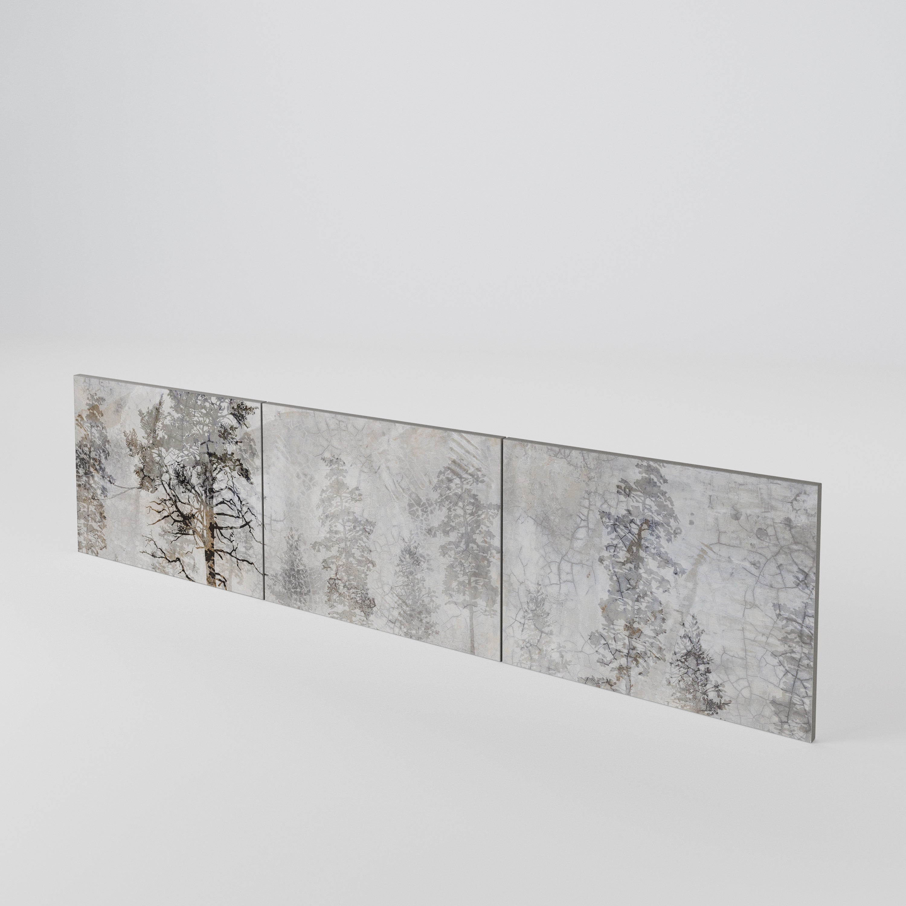 FADE IN THE TREES 3-Piece TV Cabinet Door Set