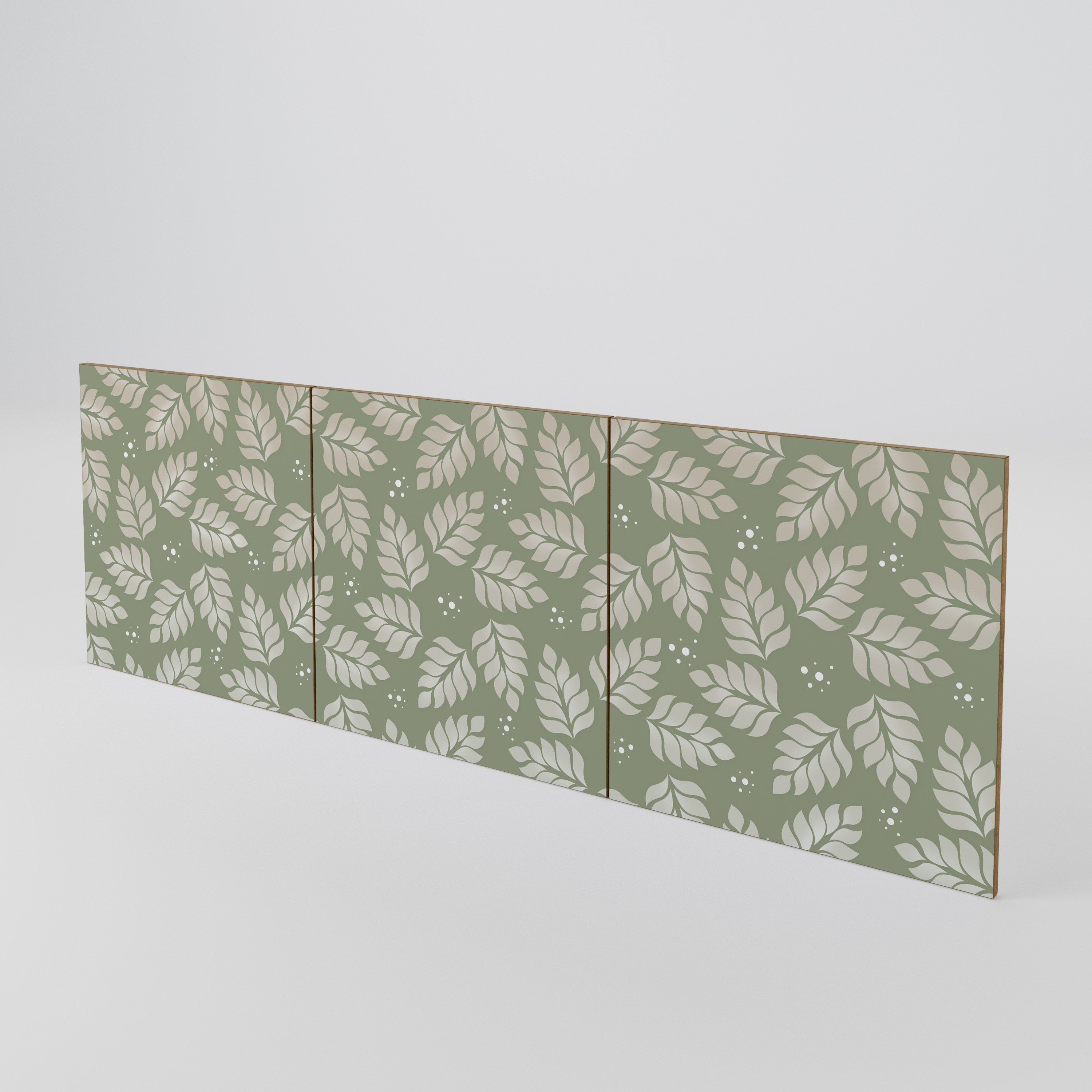 LEAVES ON GREEN Luckset med 3 dörrar till sideboard