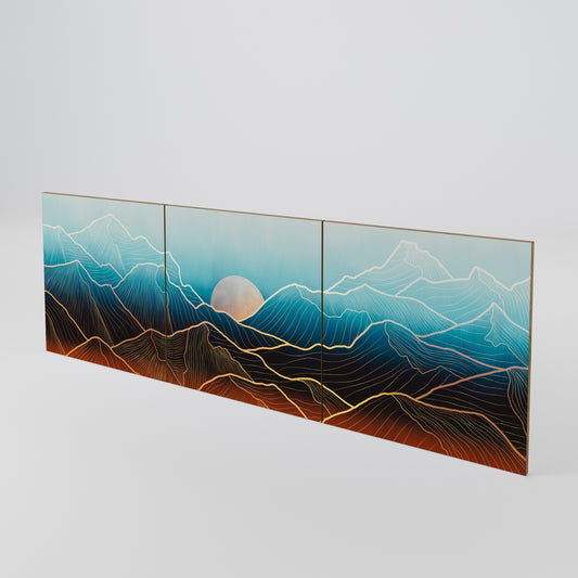 LUNAR SECRETS 3-Piece Sideboard Door Set