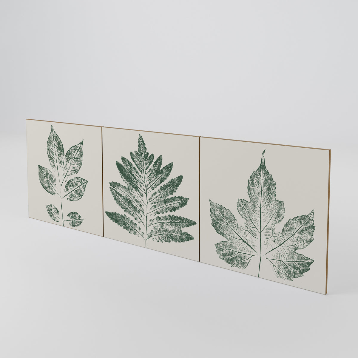 GREEN LEAFY STAMPS Luckset med 3 dörrar till sideboard