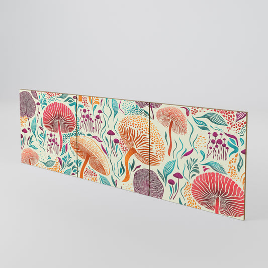 FUNGUS FANTASY 3-Piece Sideboard Door Set