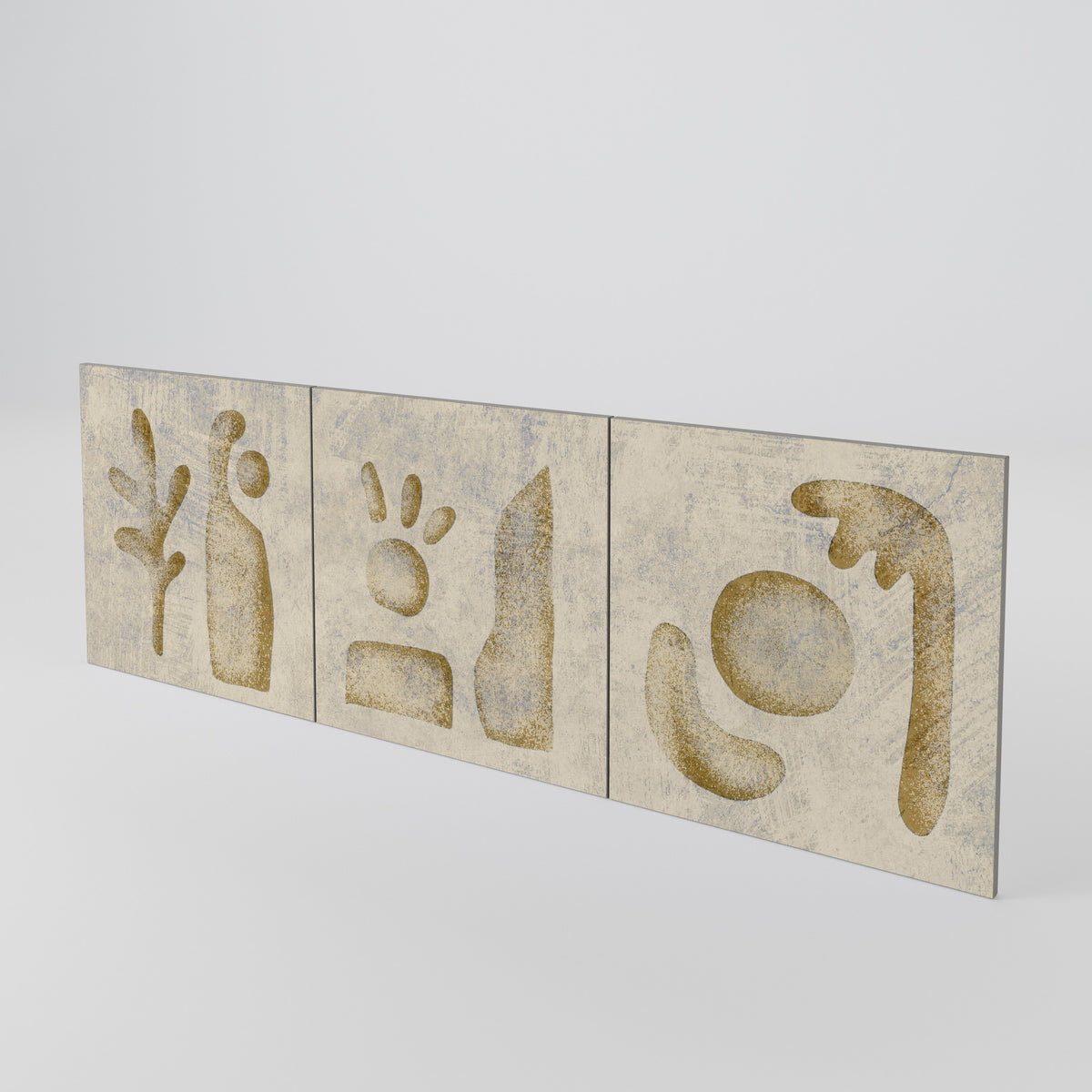 SAND SCULPTURES Luckset med 3 dörrar till sideboard