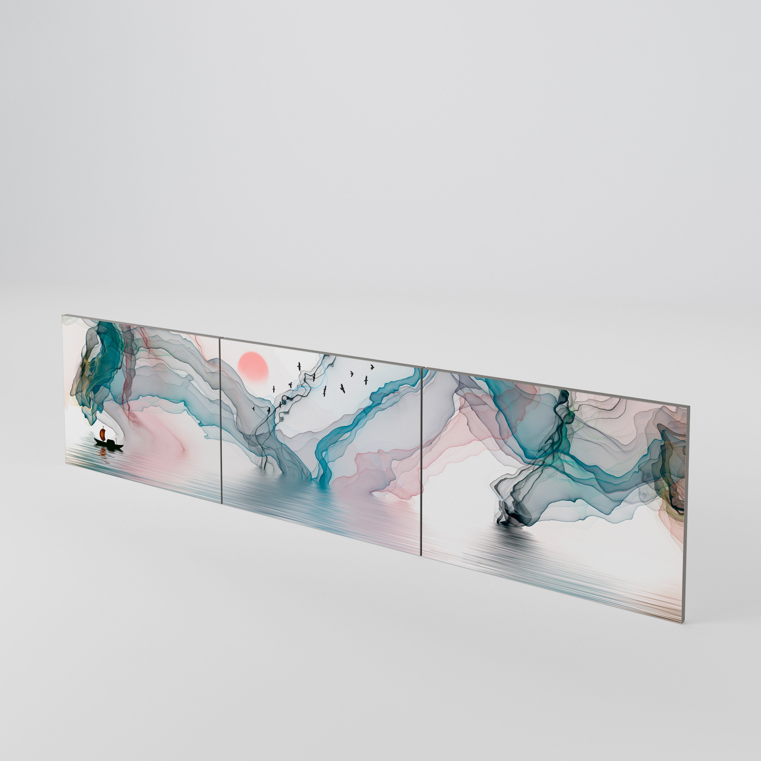 VELVET CROSSING 3-Piece TV Cabinet Door Set