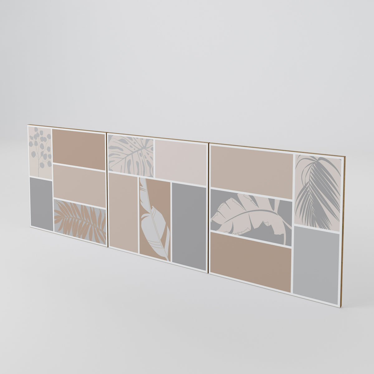 TROPICAL SHAPES Luckset med 3 dörrar till sideboard