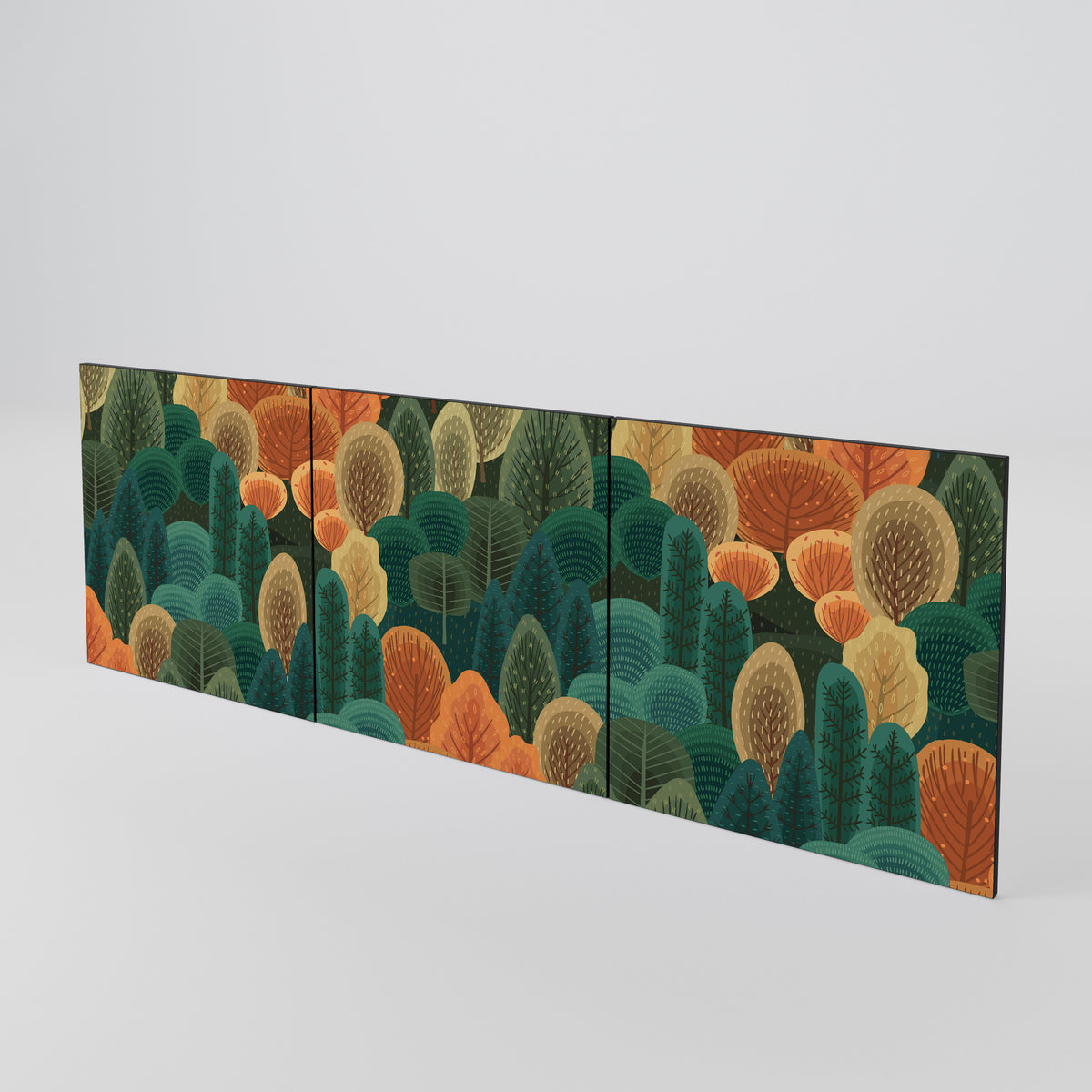 AUTUMN KALEIDOSCOPE Luckset med 3 dörrar till sideboard