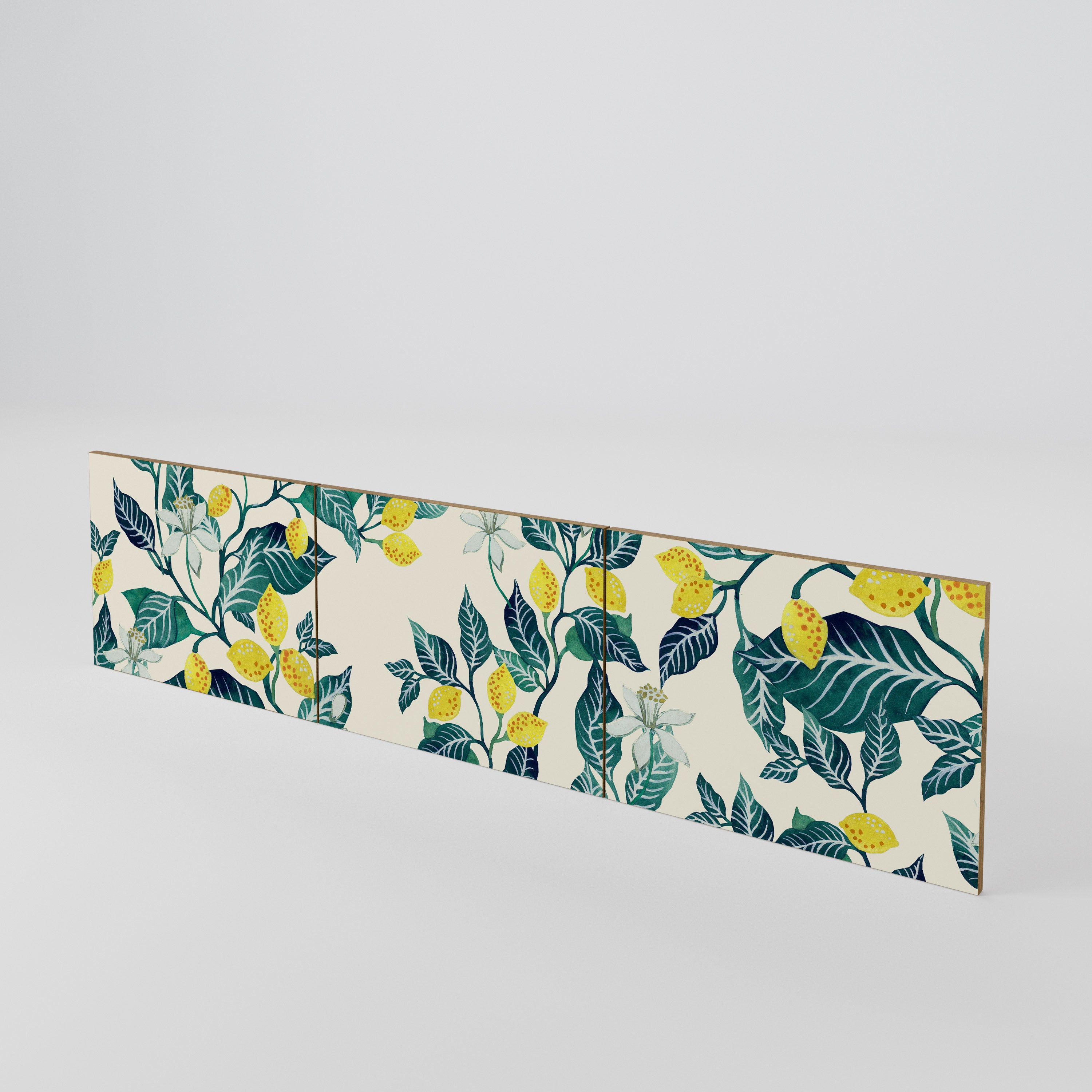 LEMON TREE Luckset med 3 dörrar till TV-bänk