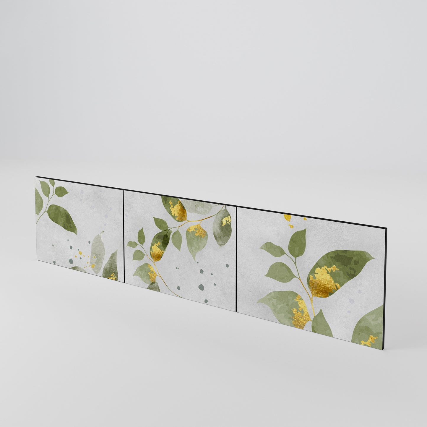ELEGANT BOTANICS Luckset med 3 dörrar till TV-bänk