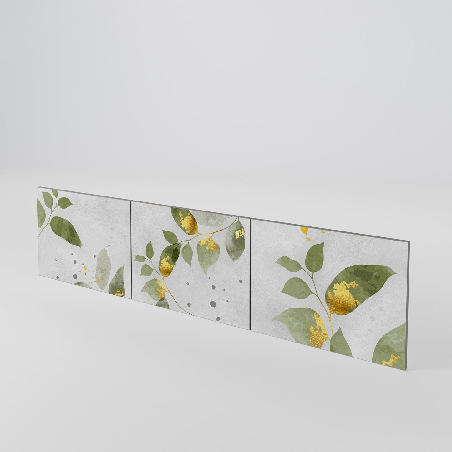 ELEGANT BOTANICS Luckset med 3 dörrar till TV-bänk