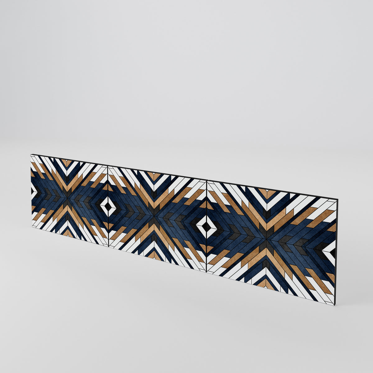 ARTFUL GEOMETRY Luckset med 3 dörrar till TV-bänk