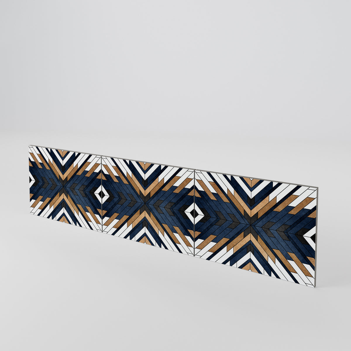 ARTFUL GEOMETRY Luckset med 3 dörrar till TV-bänk